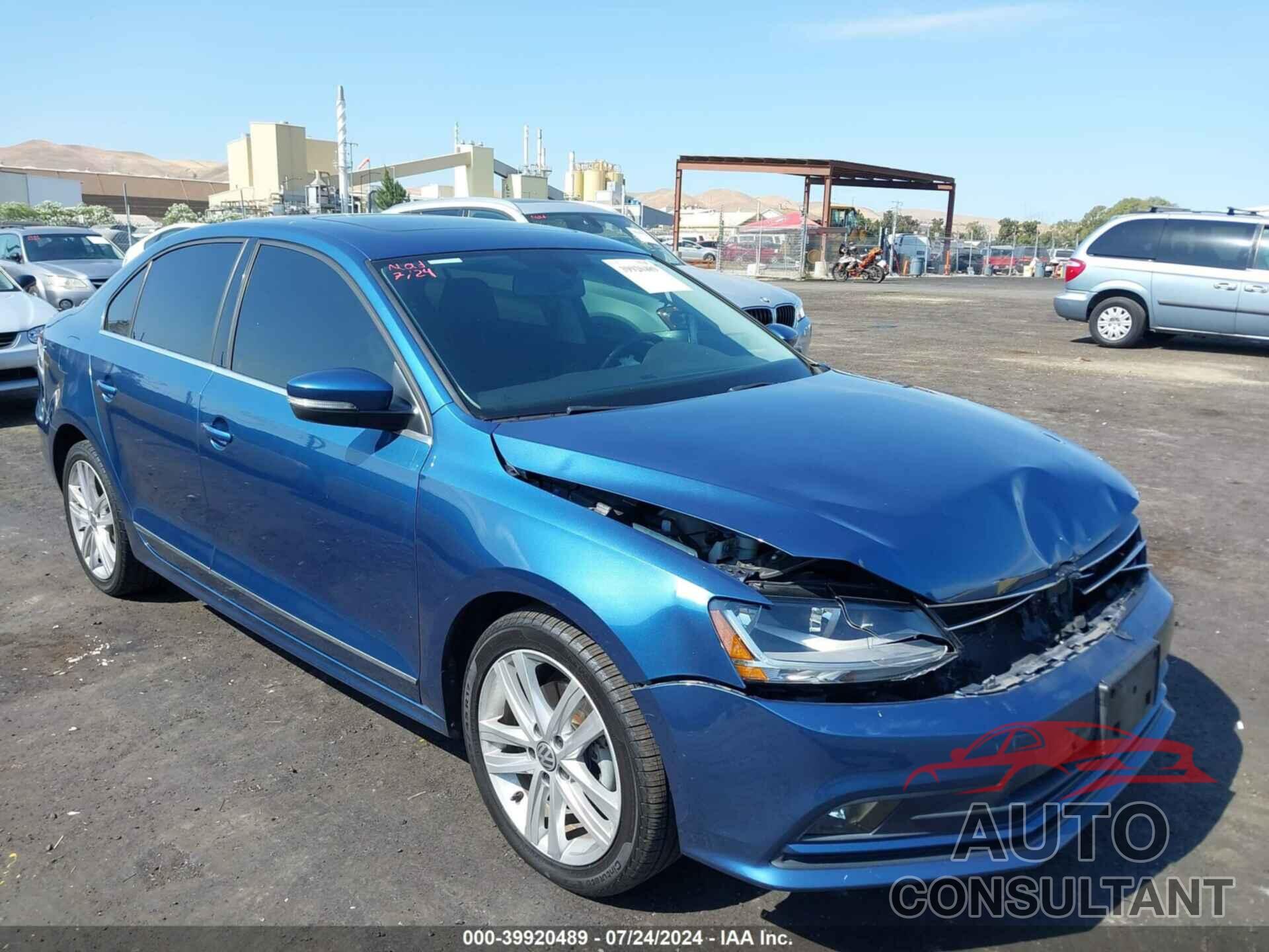 VOLKSWAGEN JETTA 2017 - 3VWL17AJ2HM238707