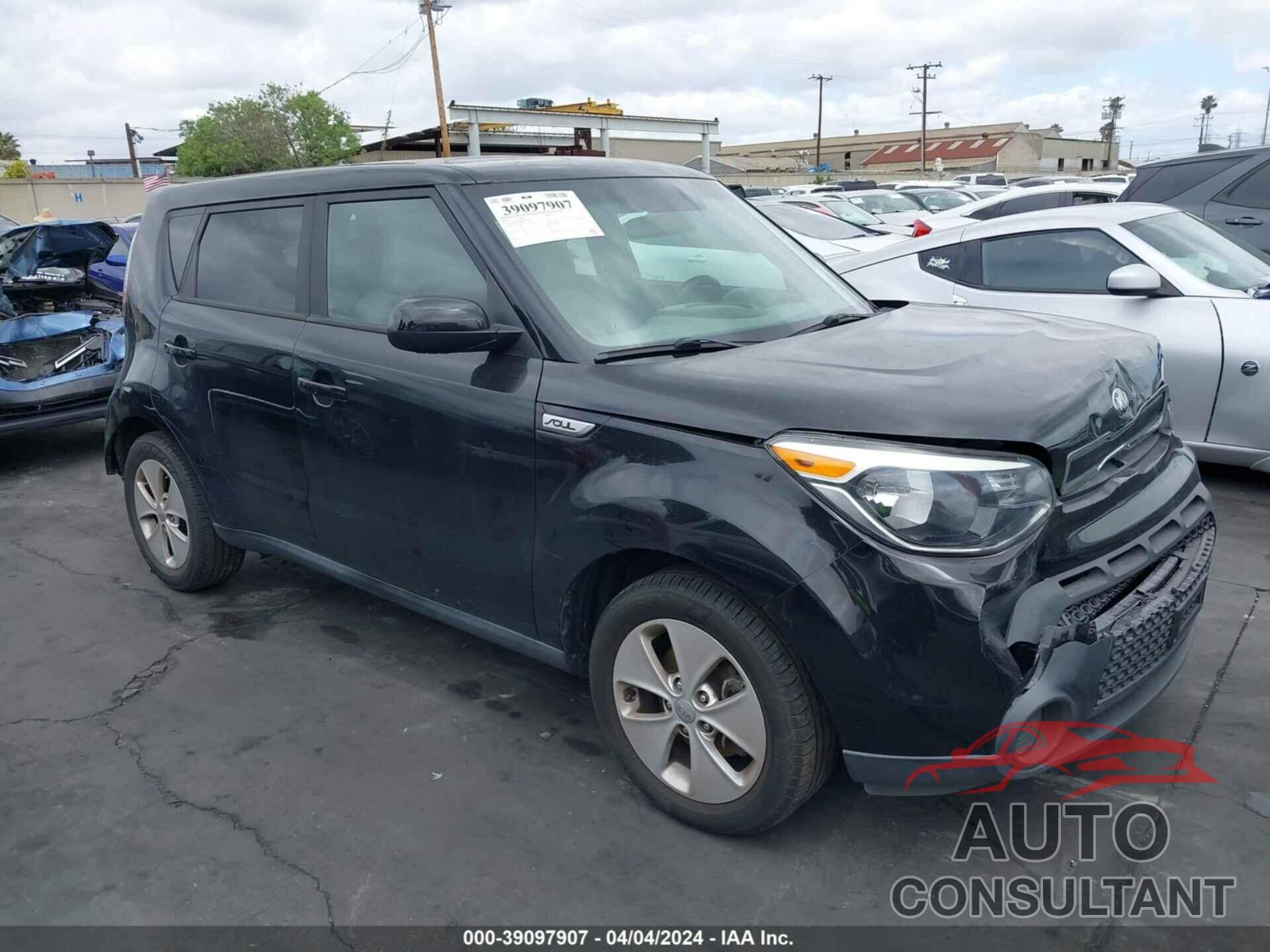 KIA SOUL 2016 - KNDJN2A24G7391656