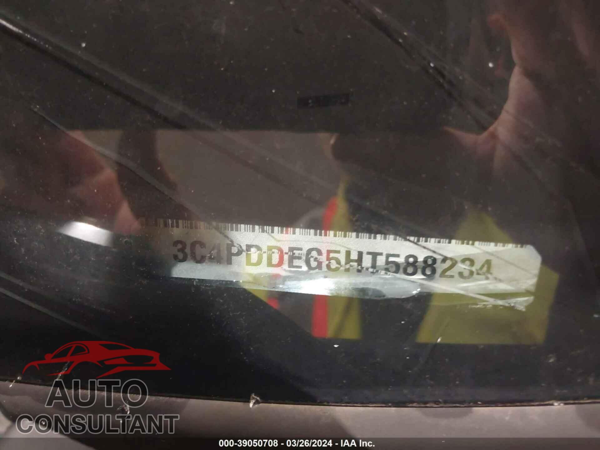 DODGE JOURNEY 2017 - 3C4PDDEG5HT588234