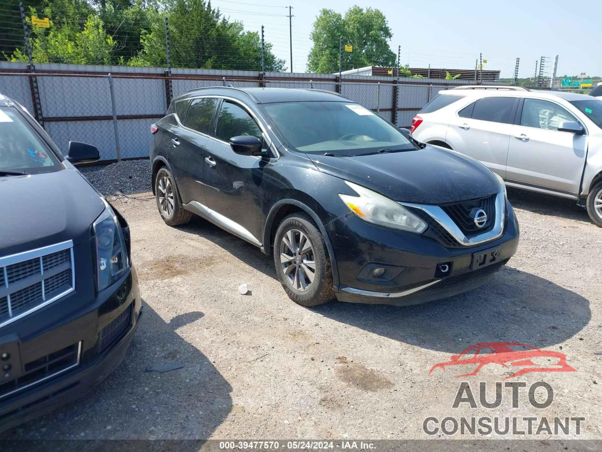 NISSAN MURANO 2017 - 5N1AZ2MG2HN129719