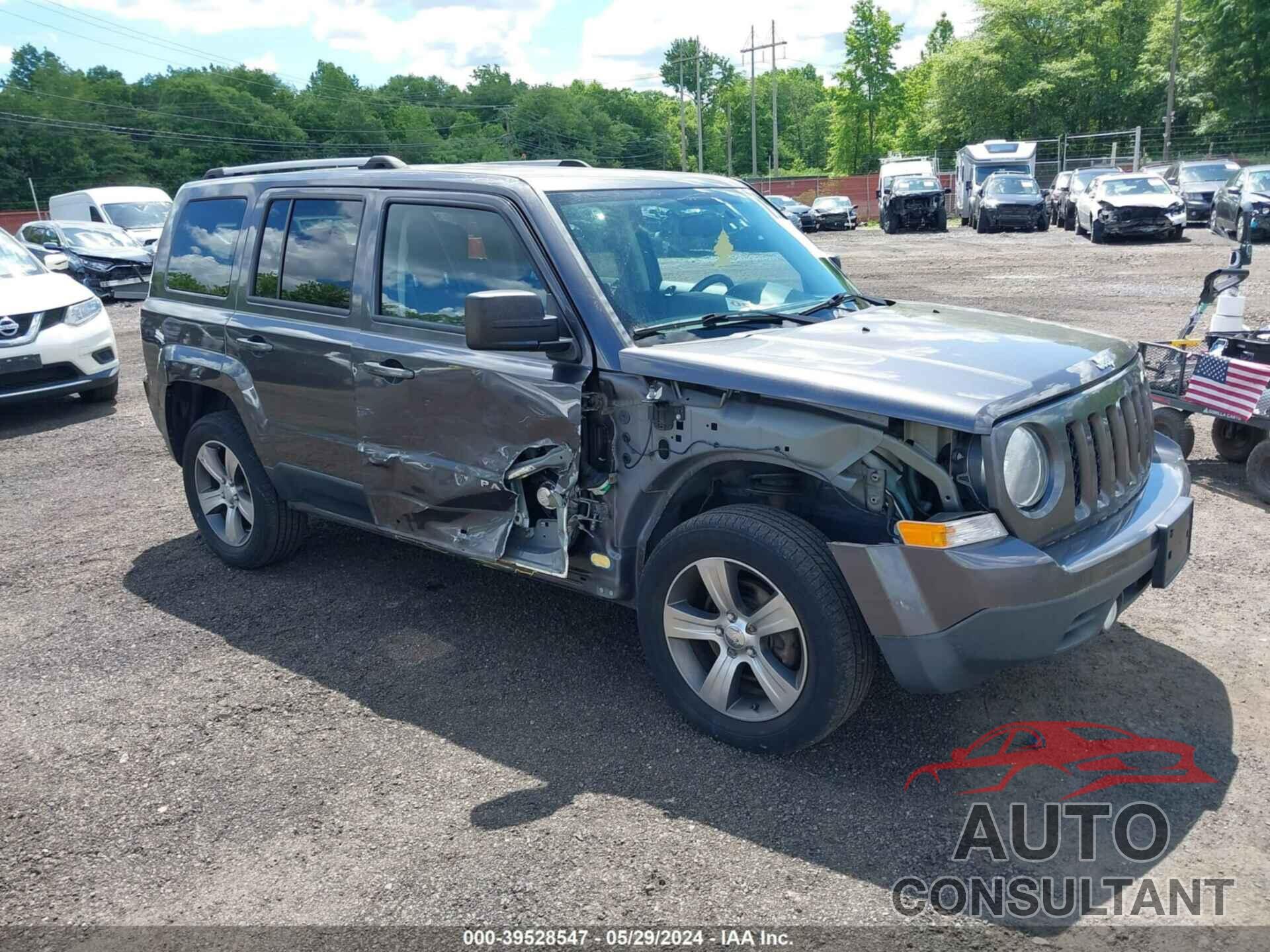 JEEP PATRIOT 2017 - 1C4NJRFB0HD122247