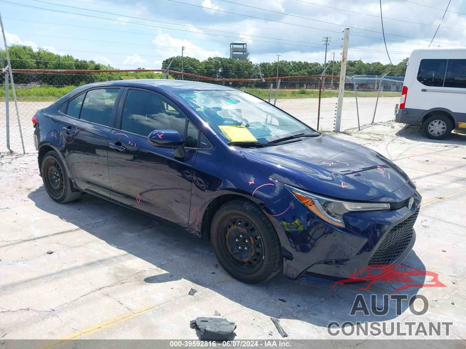 TOYOTA COROLLA 2020 - JTDEPRAE4LJ086220