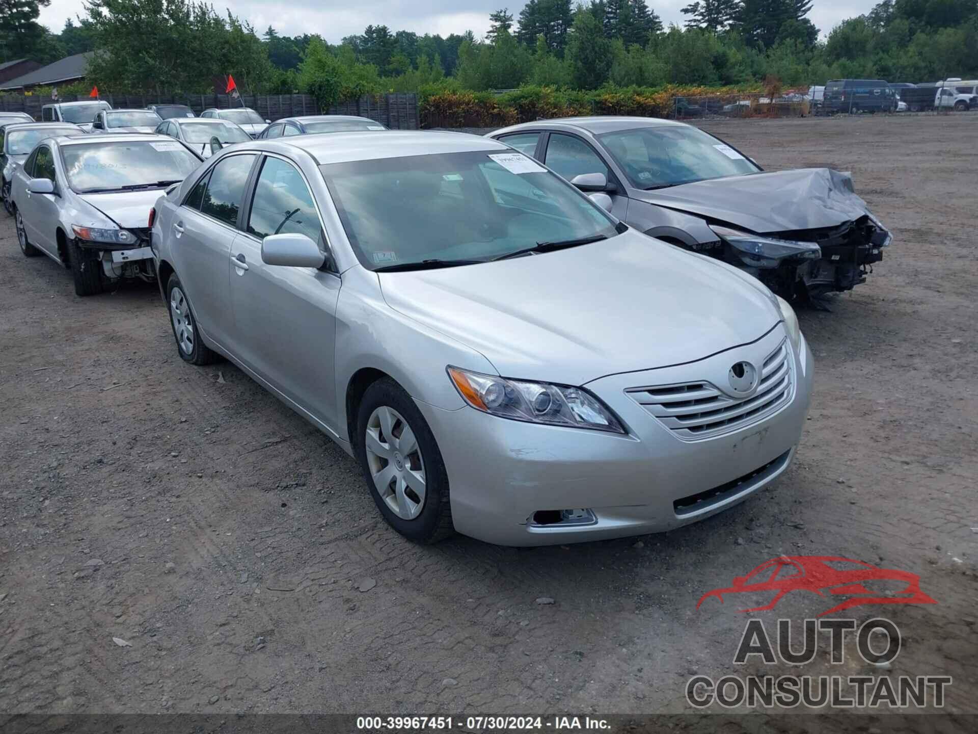 TOYOTA CAMRY 2009 - 4T4BE46K19R133674
