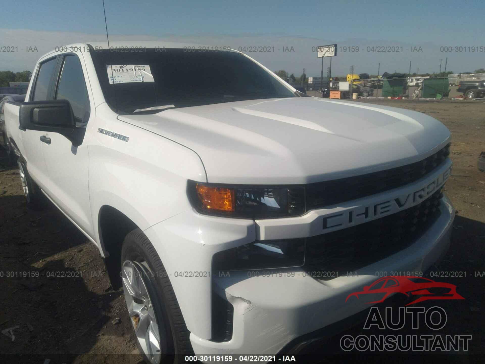 CHEVROLET SILVERADO 1500 2019 - 3GCPWBEH5KG139918