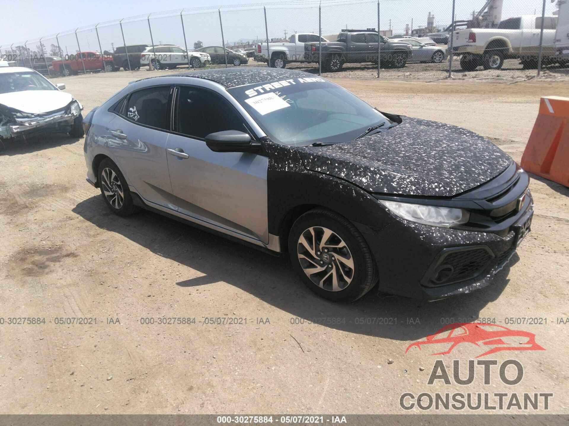 HONDA CIVIC HATCHBACK 2017 - SHHFK7H45HU413922