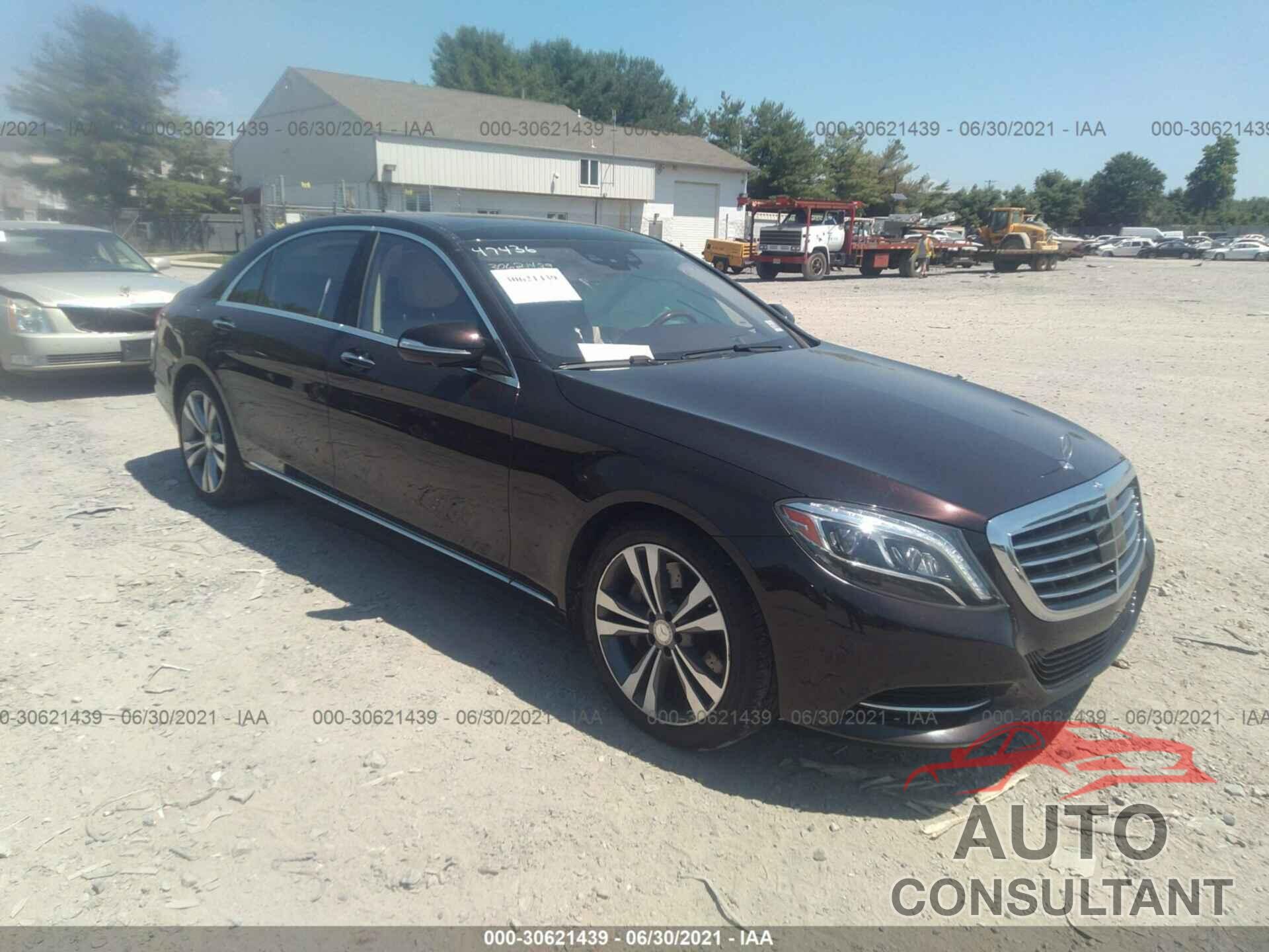 MERCEDES-BENZ S-CLASS 2016 - WDDUG8FB4GA235306