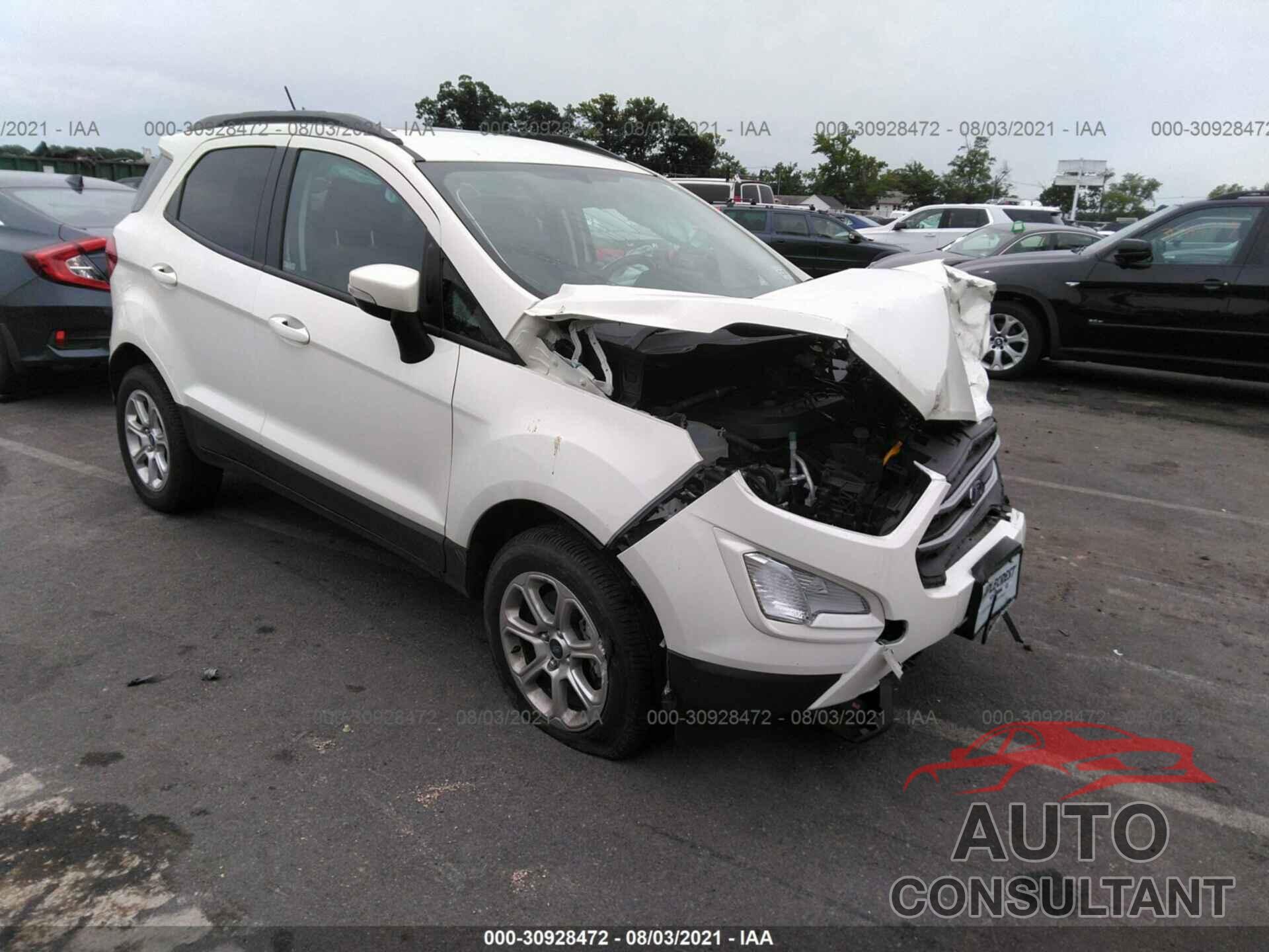 FORD ECOSPORT 2020 - MAJ6S3GL6LC362087