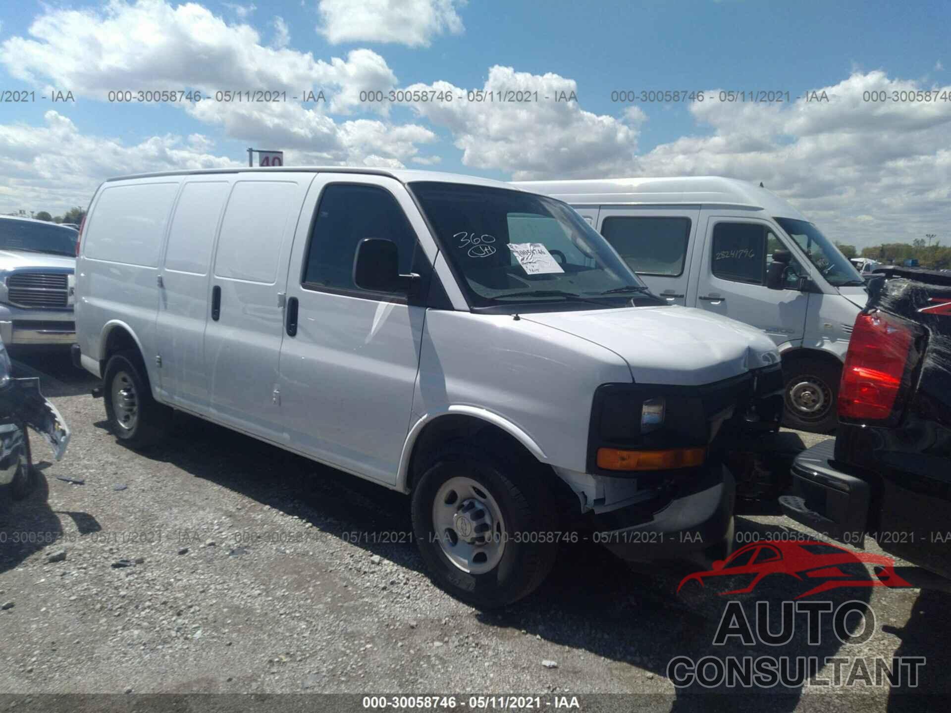 CHEVROLET EXPRESS CARGO VAN 2016 - 1GCWGAFF9G1214125