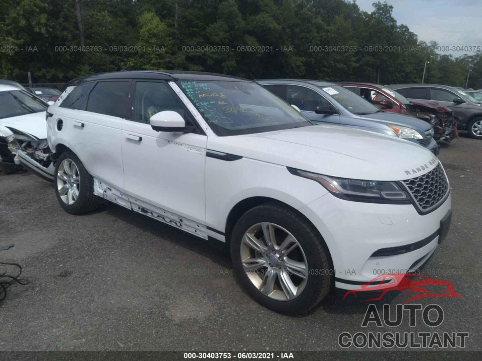 LAND ROVER RANGE ROVER VELAR 2020 - SALYB2EX3LA273293