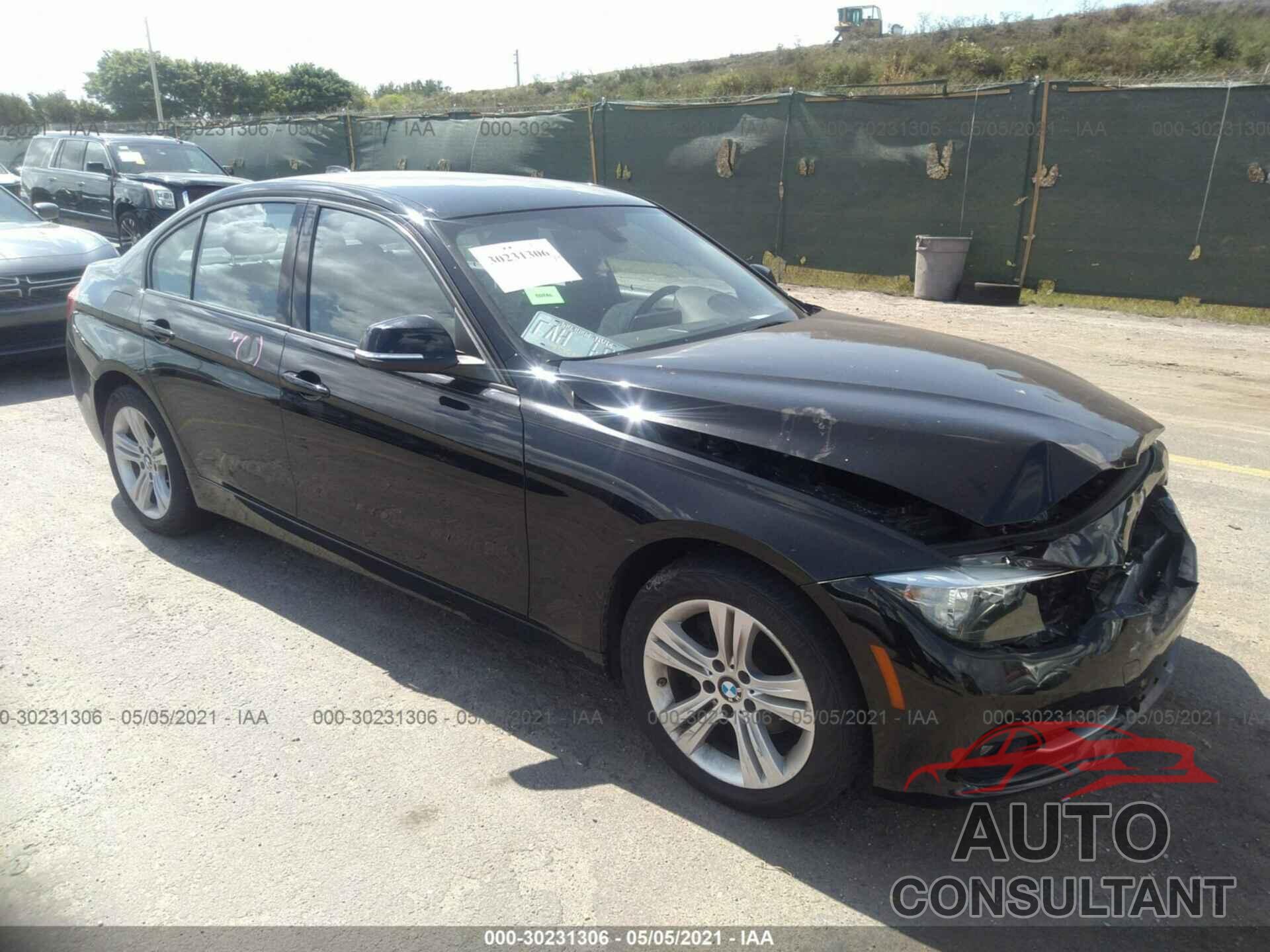 BMW 3 SERIES 2016 - WBA8E9G5XGNT43399