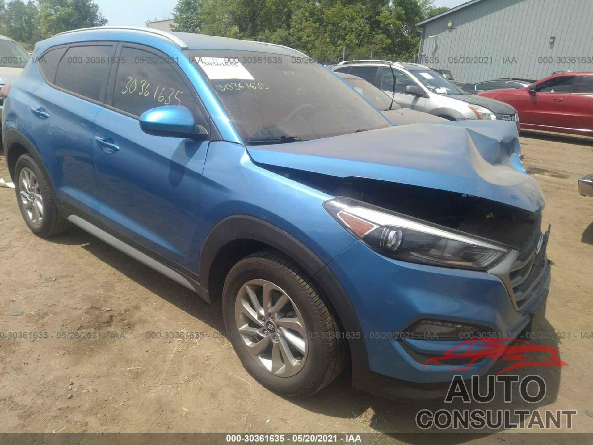HYUNDAI TUCSON 2018 - KM8J3CA44JU737268