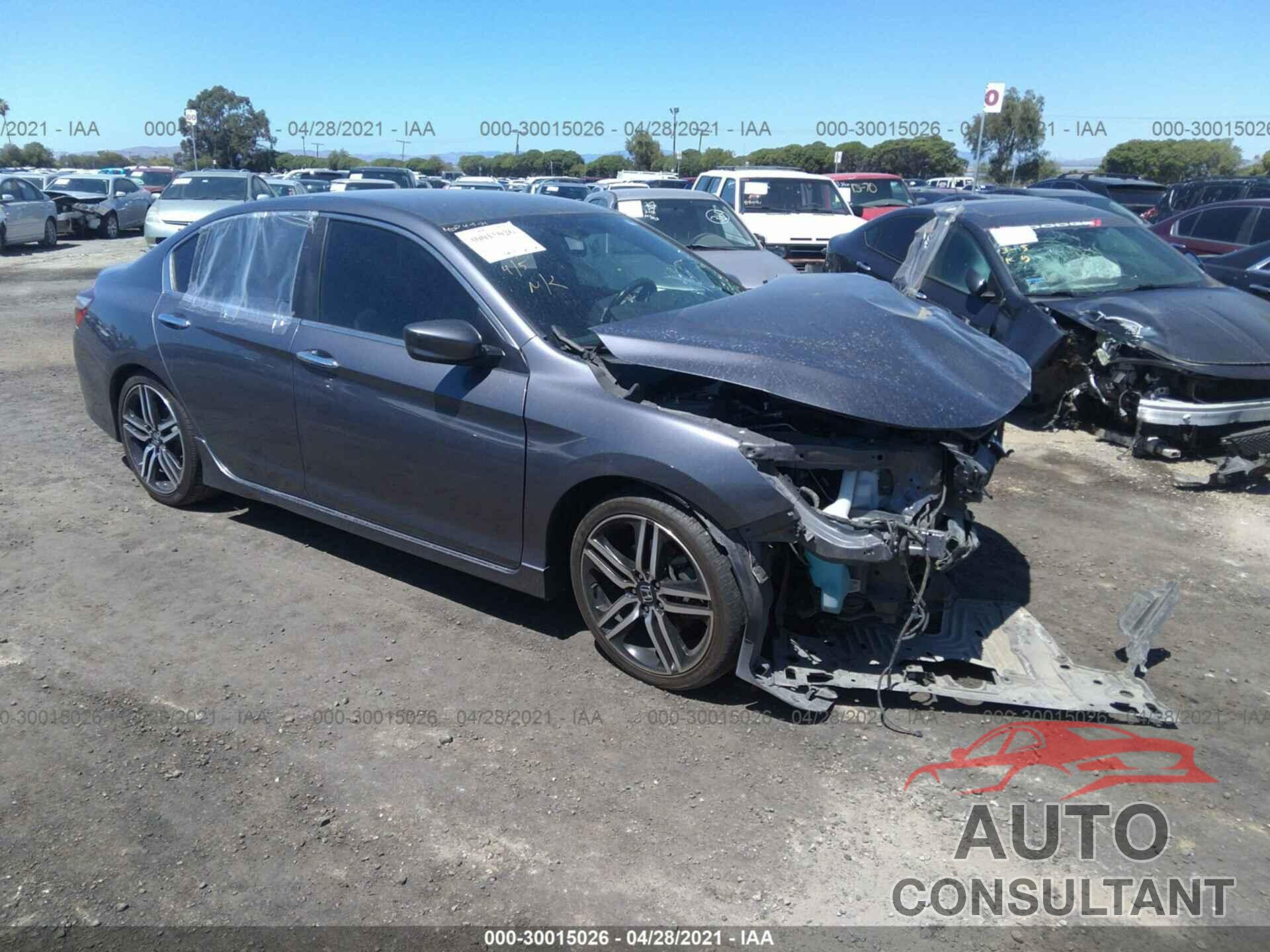 HONDA ACCORD SEDAN 2016 - 1HGCR2F51GA047268
