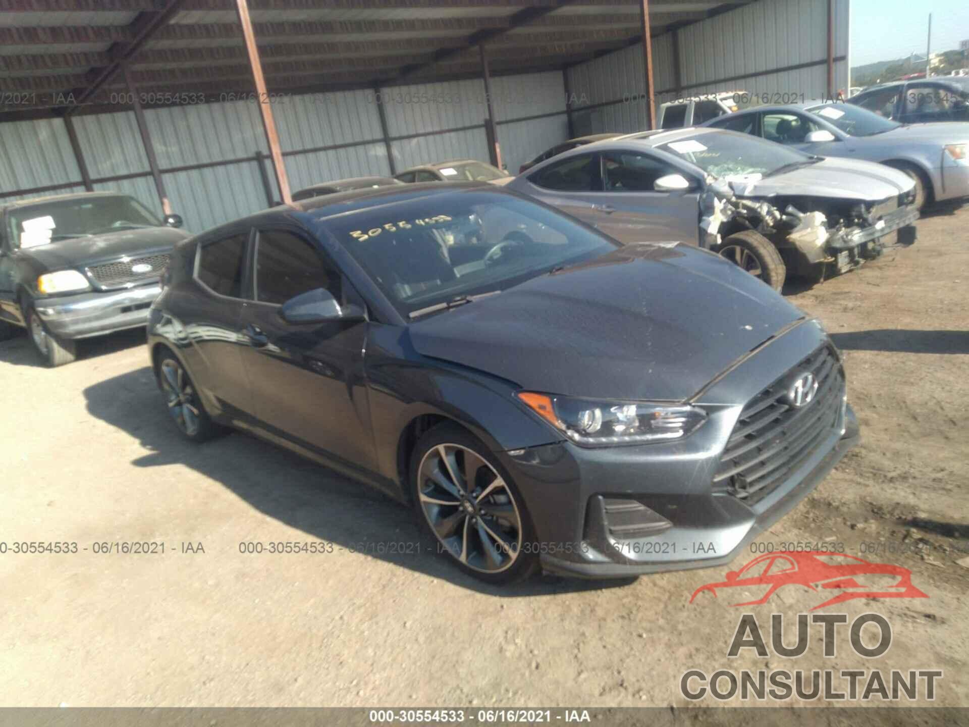 HYUNDAI VELOSTER 2019 - KMHTG6AF2KU019199