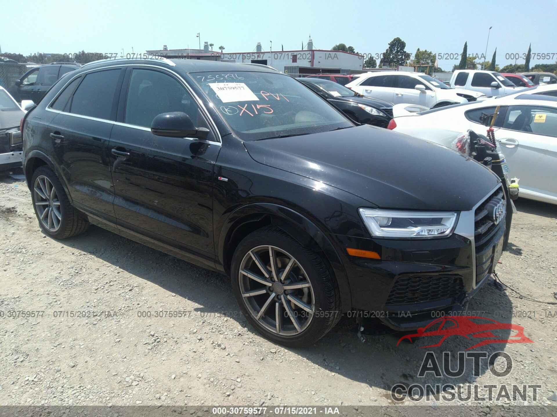 AUDI Q3 2018 - WA1JCCFS6JR025868