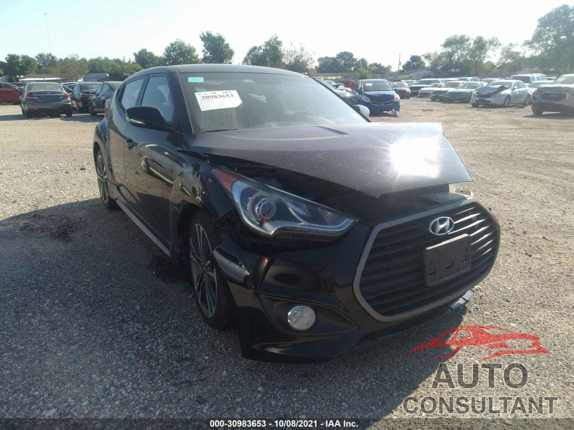 HYUNDAI VELOSTER 2016 - KMHTC6AEXGU275407