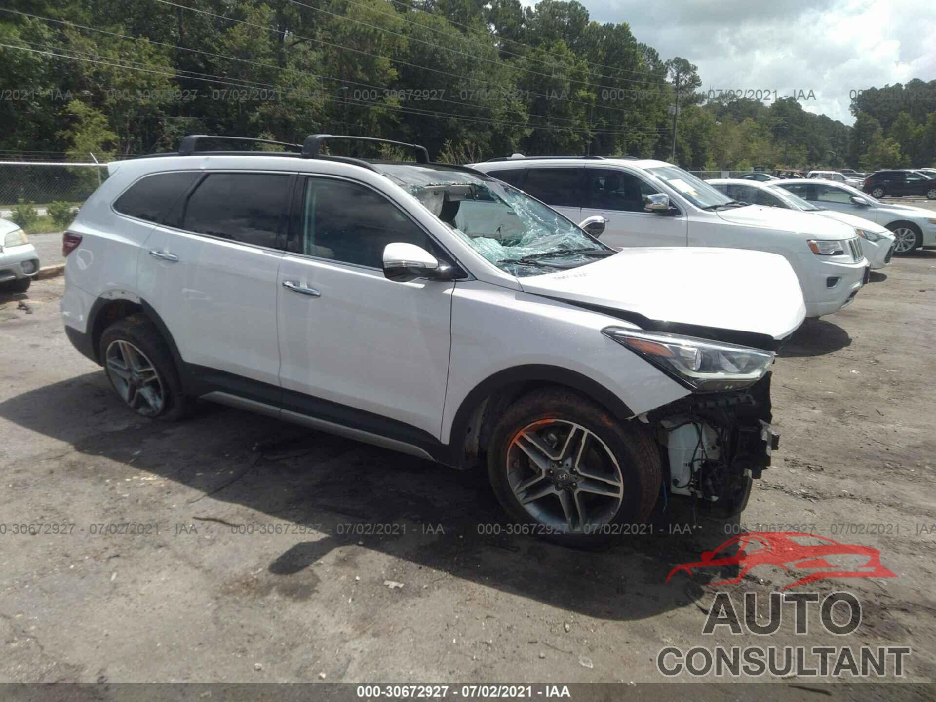 HYUNDAI SANTA FE 2017 - KM8SR4HF3HU242800