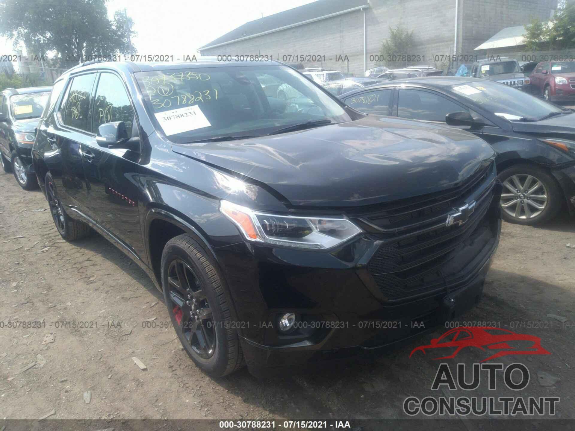 CHEVROLET TRAVERSE 2021 - 1GNEVKKW9MJ113277