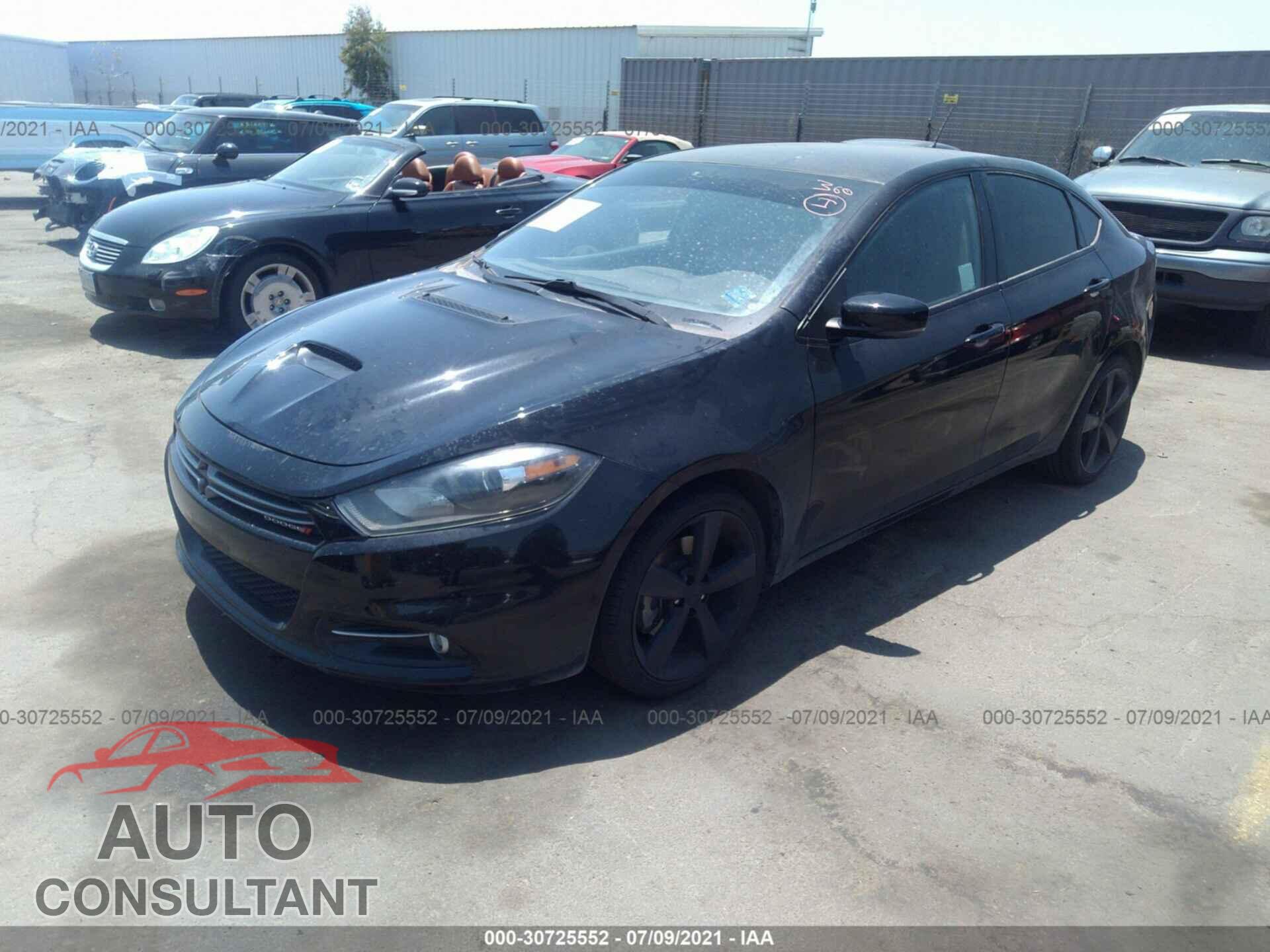 DODGE DART 2016 - 1C3CDFEB5GD577709
