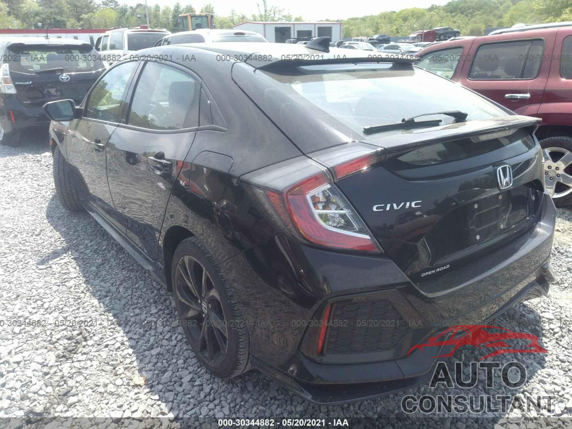 HONDA CIVIC HATCHBACK 2017 - SHHFK7H45HU402564