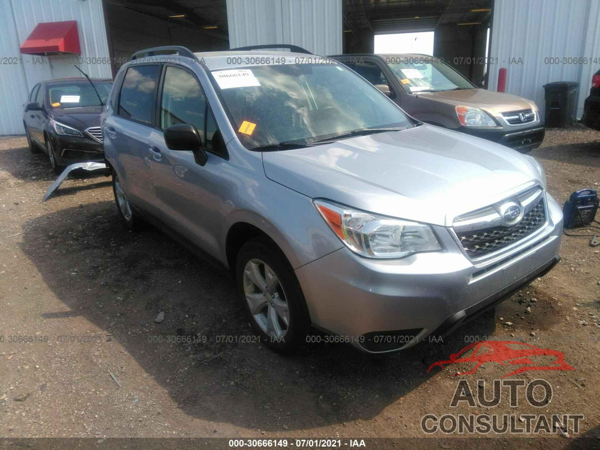 SUBARU FORESTER 2016 - JF2SJABC4GH425320