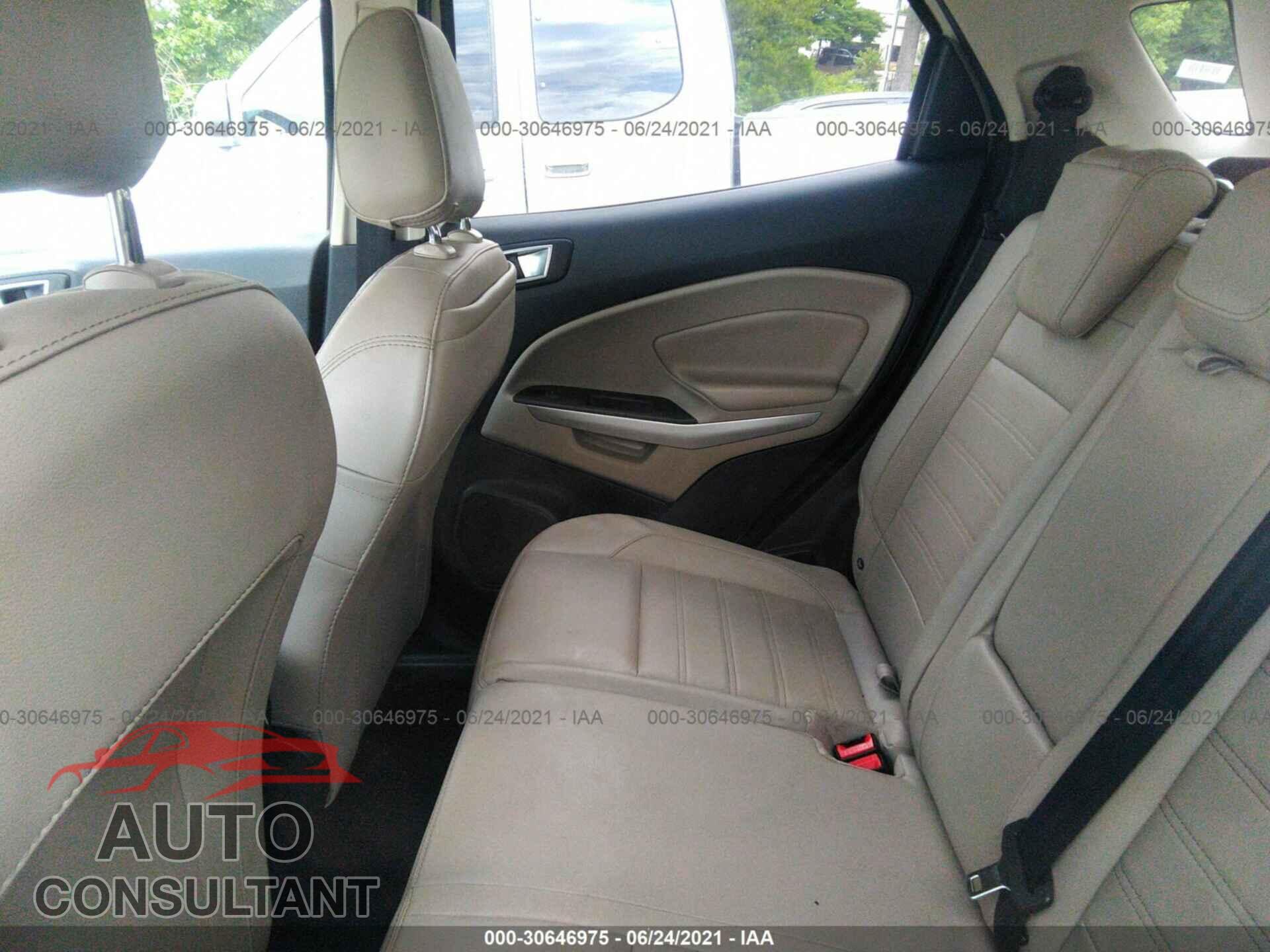 FORD ECOSPORT 2020 - MAJ6S3KL7LC349257