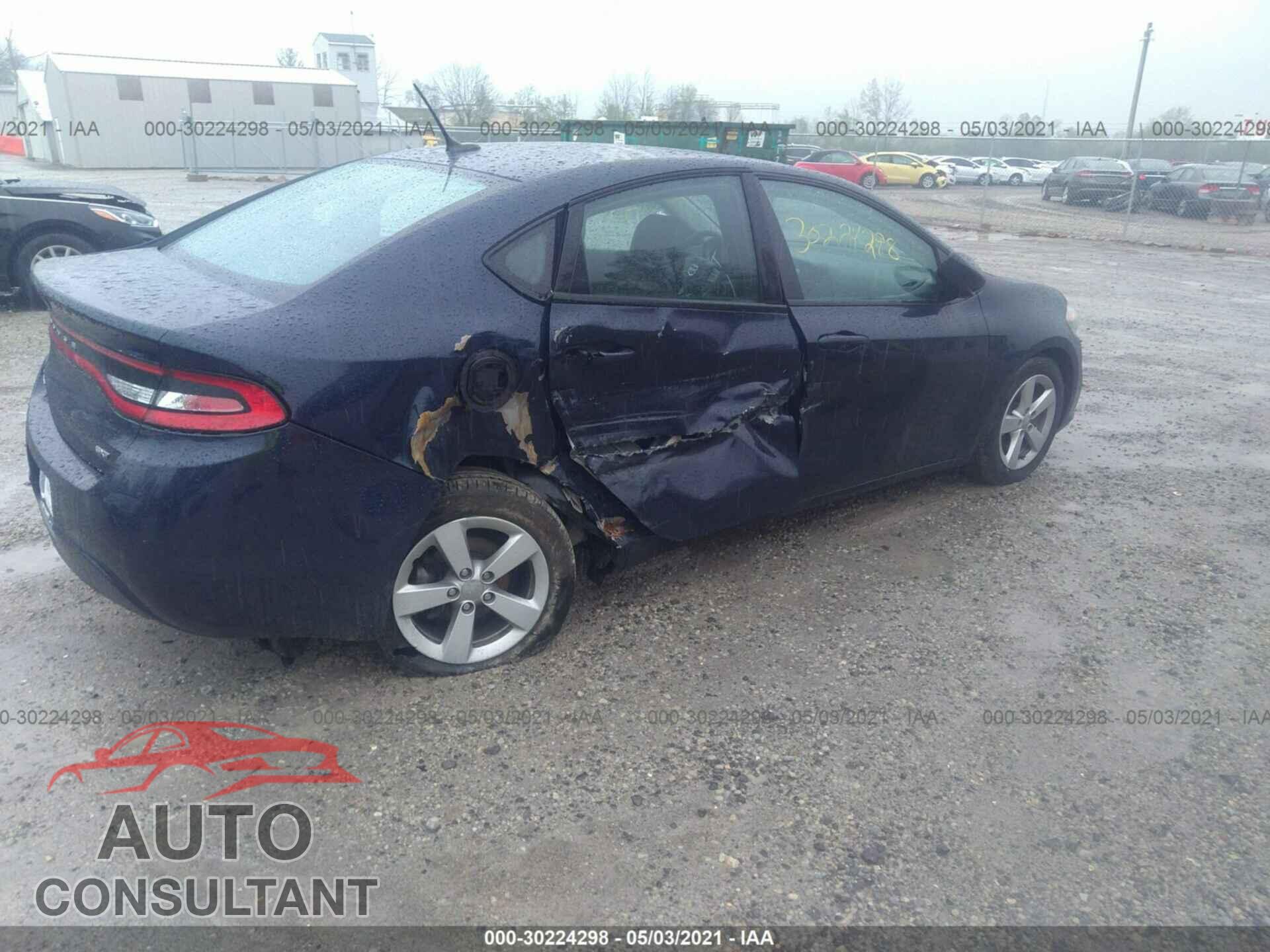DODGE DART 2016 - 1C3CDFBB6GD565511