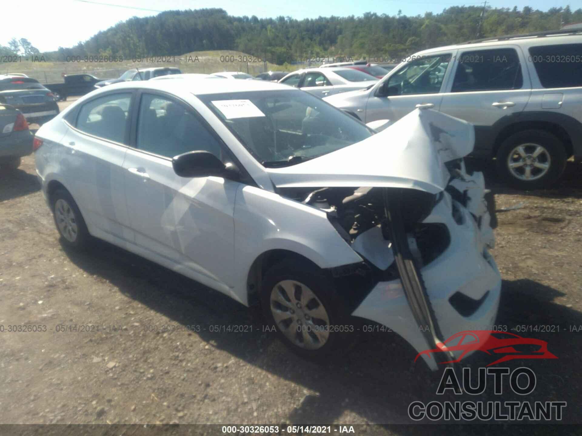HYUNDAI ACCENT 2017 - KMHCT4AE7HU374644