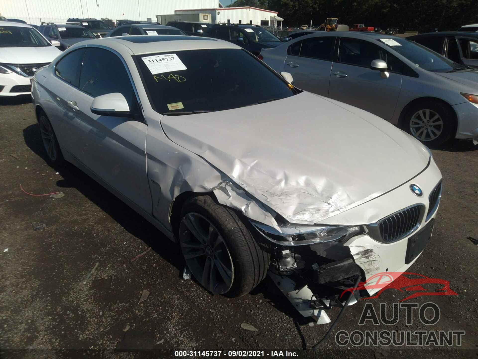 BMW 4 SERIES 2016 - WBA3N9C57GK248574