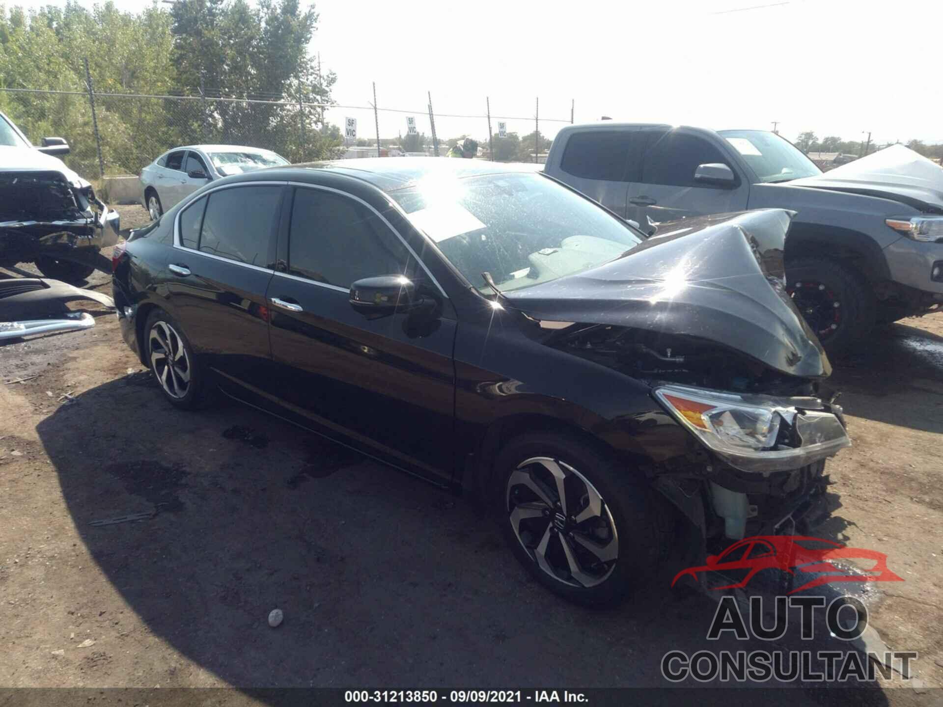 HONDA ACCORD SEDAN 2016 - 1HGCR3F81GA007286