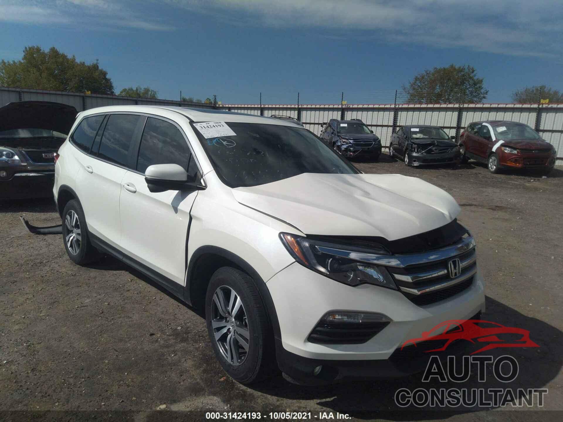 HONDA PILOT 2018 - 5FNYF6H51JB061686