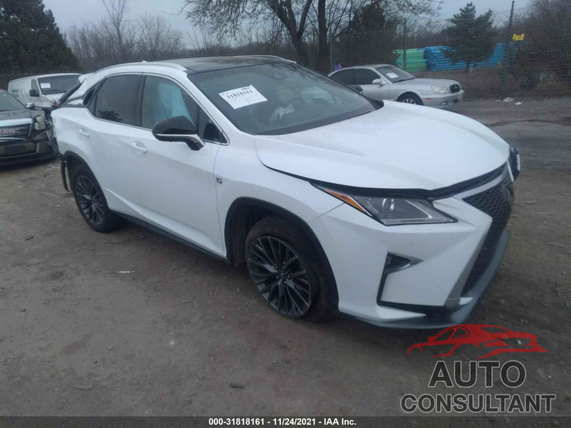 LEXUS RX 2019 - 2T2BZMCA0KC199825