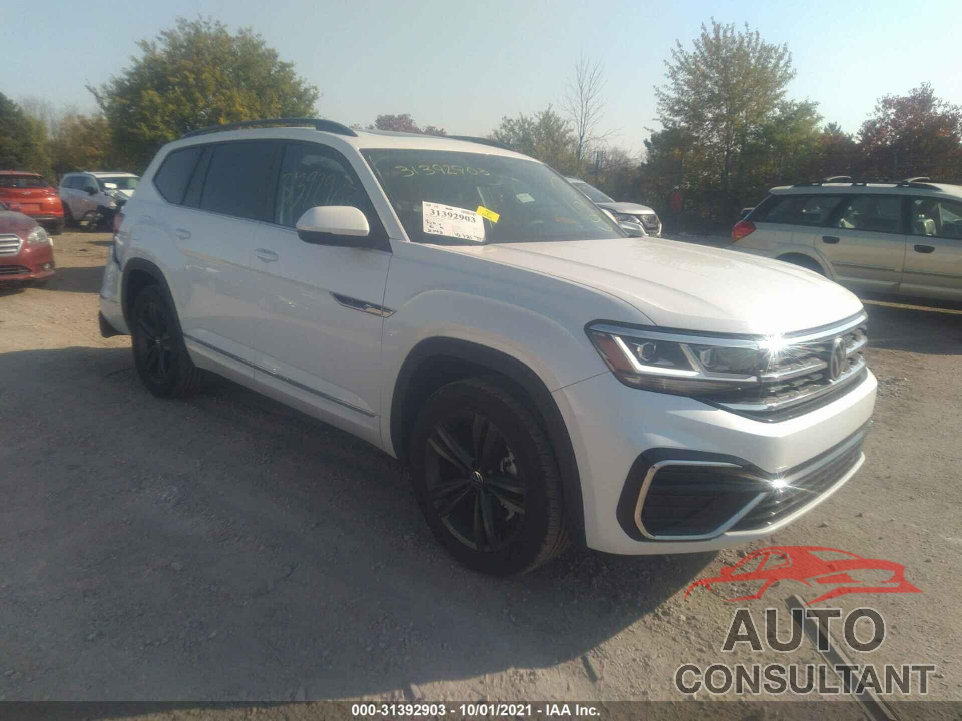 VOLKSWAGEN ATLAS 2021 - 1V2RR2CA4MC598092