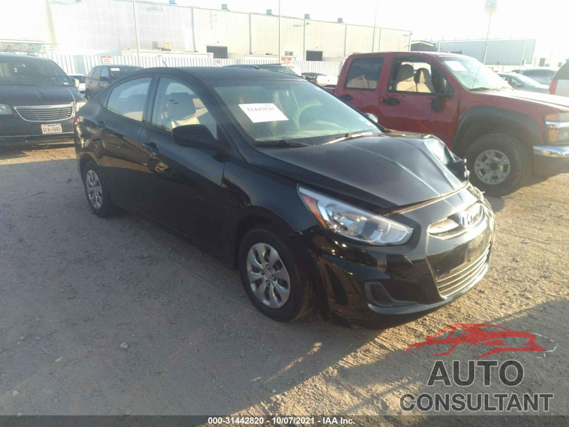 HYUNDAI ACCENT 2017 - KMHCT4AE9HU388609