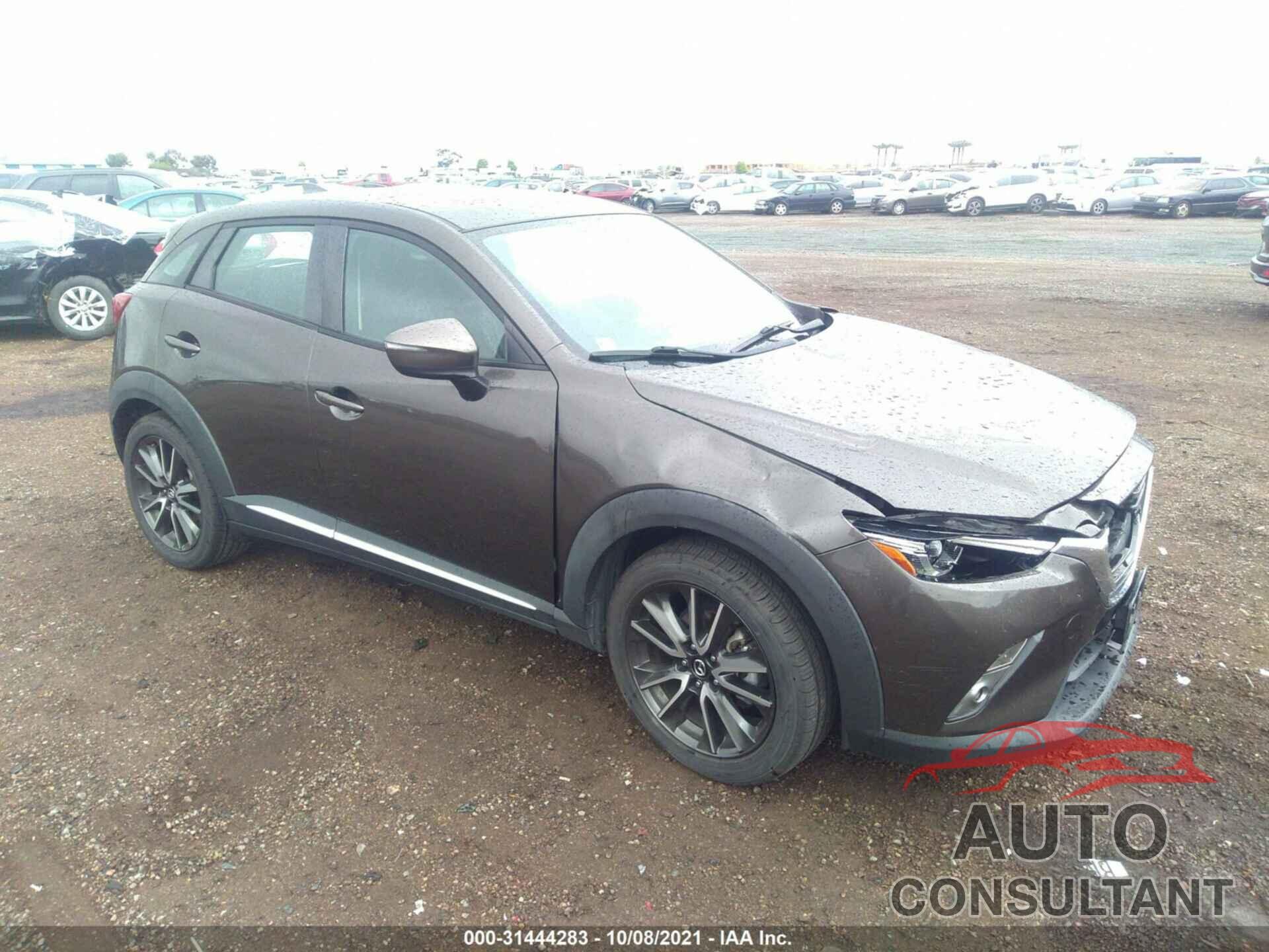 MAZDA CX-3 2016 - JM1DKBD73G0123140