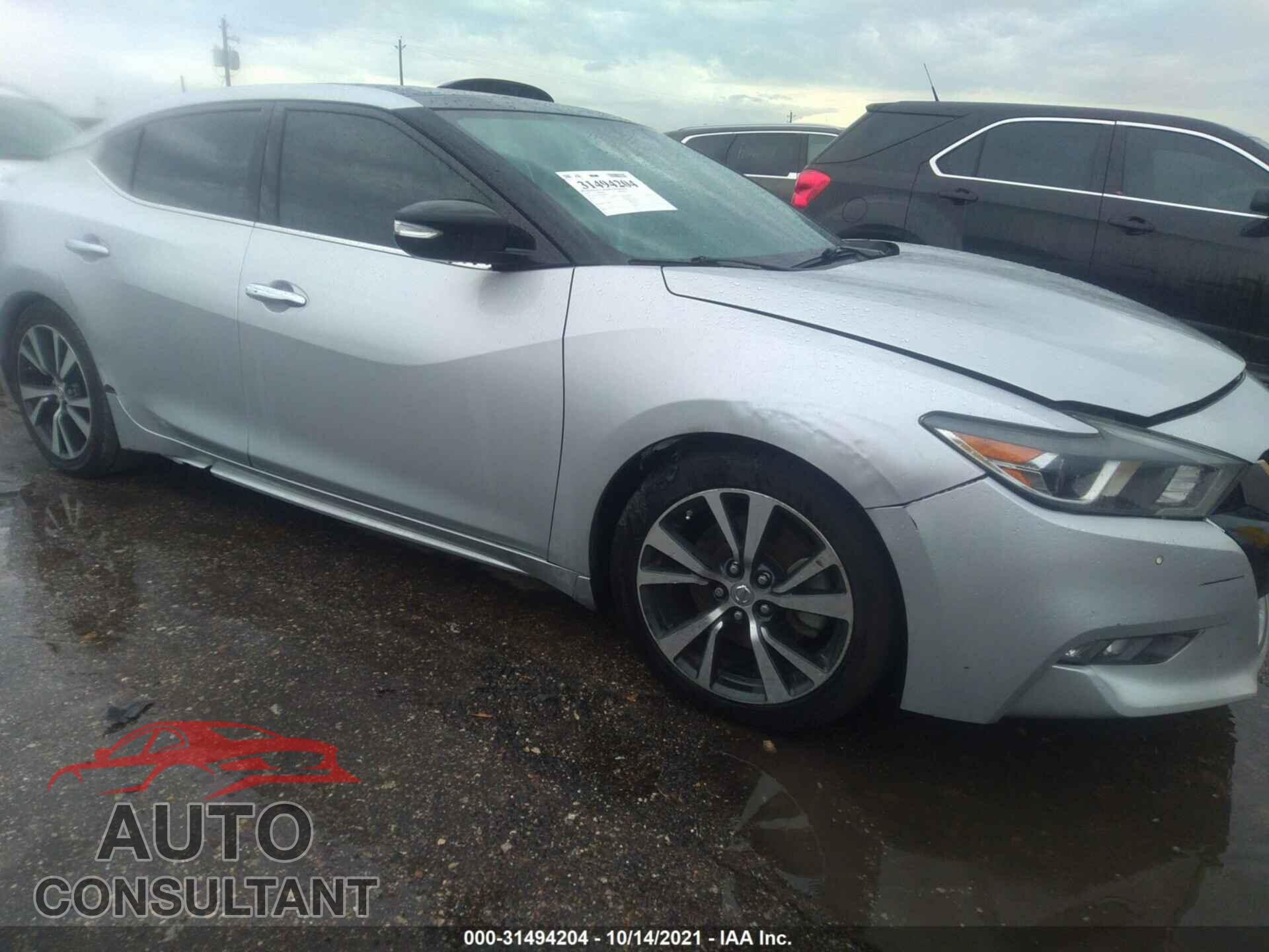 NISSAN MAXIMA 2017 - 1N4AA6AP1HC389733