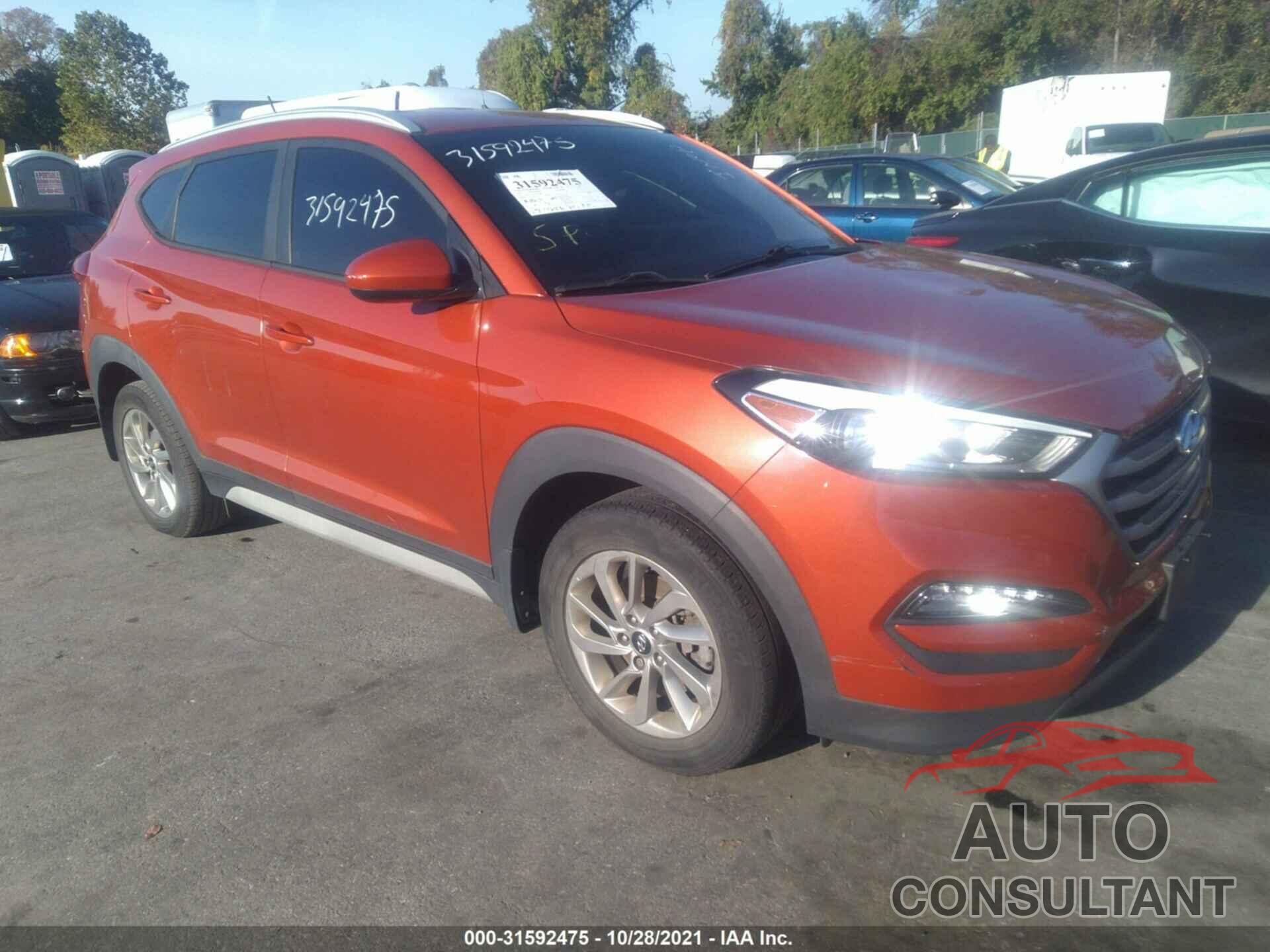 HYUNDAI TUCSON 2017 - KM8J33A41HU420669