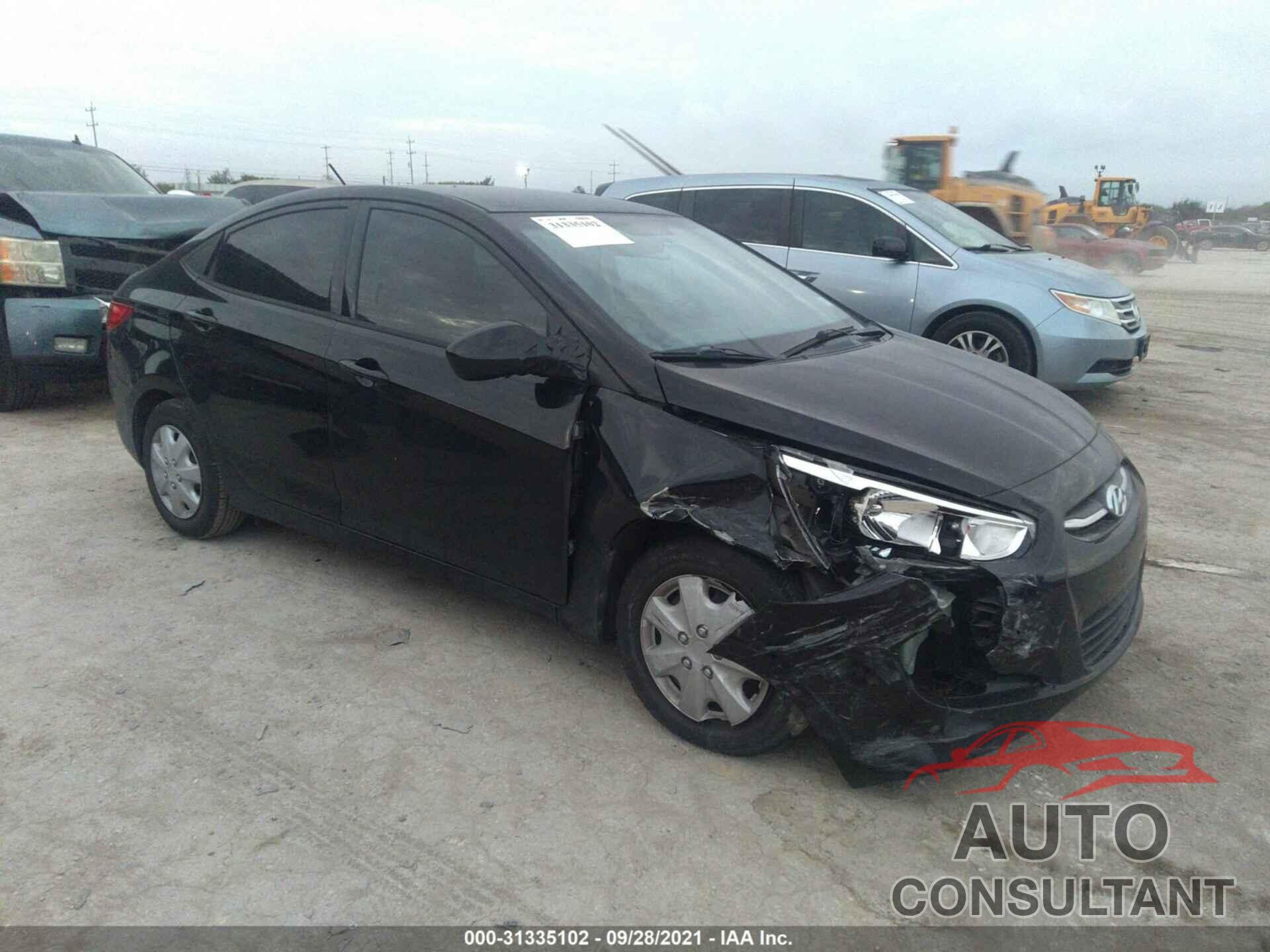 HYUNDAI ACCENT 2016 - KMHCT4AE3GU123828