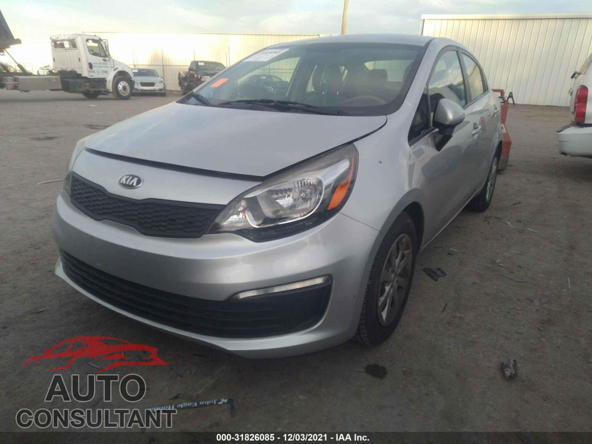 KIA RIO 2017 - KNADM4A32H6049552