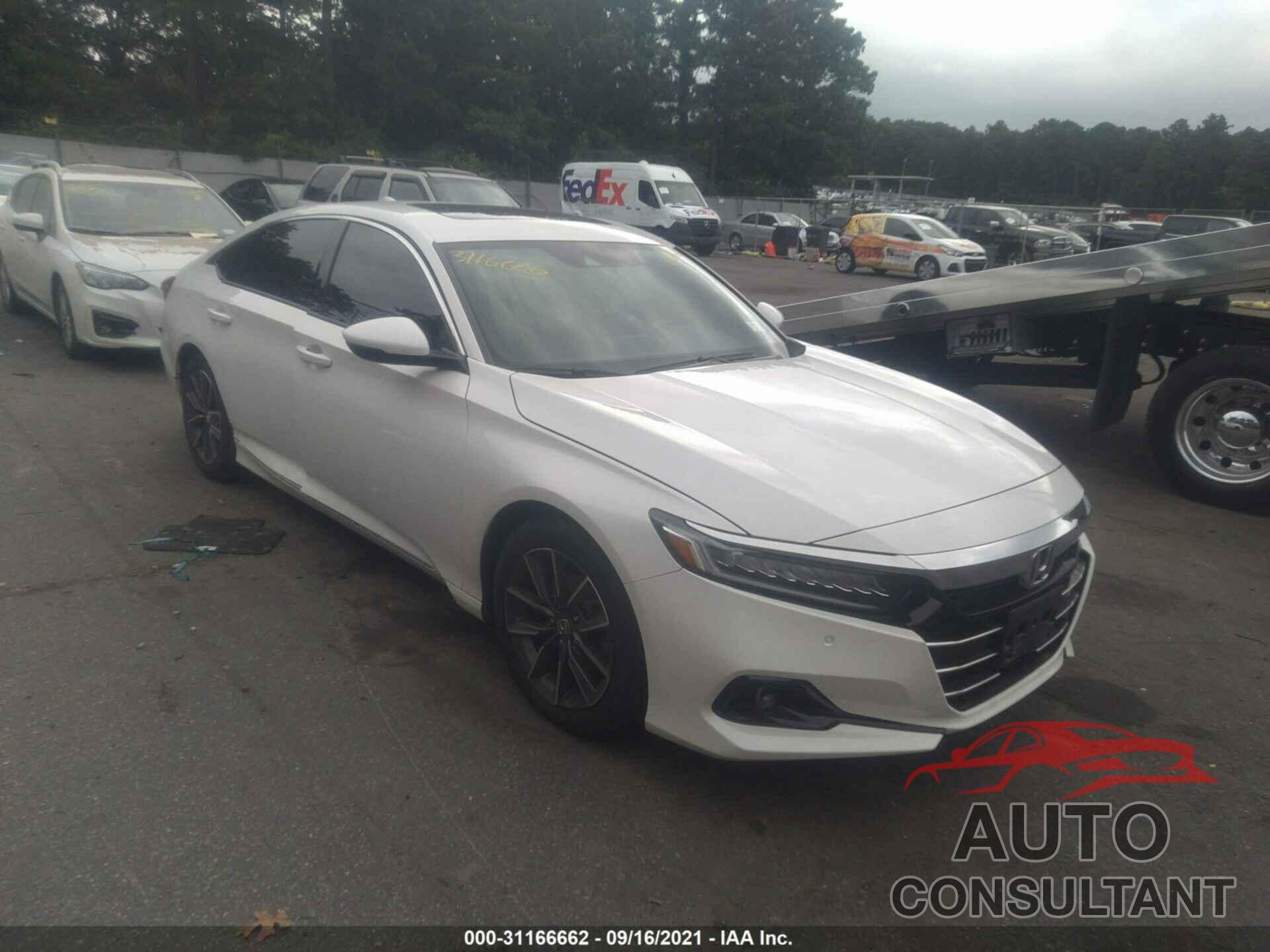 HONDA ACCORD SEDAN 2021 - 1HGCV1F51MA016619