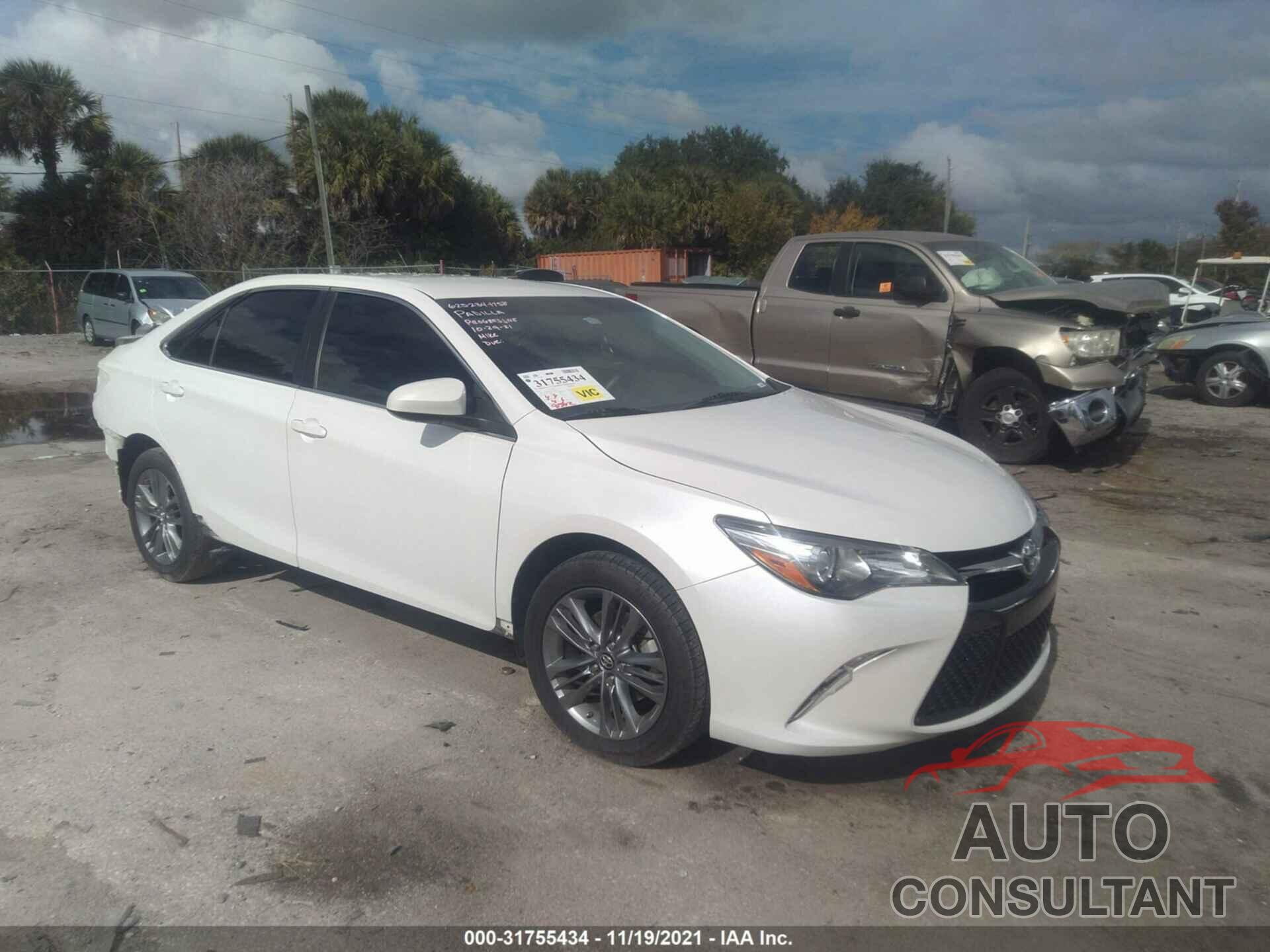 TOYOTA CAMRY 2017 - 4T1BF1FK3HU340684