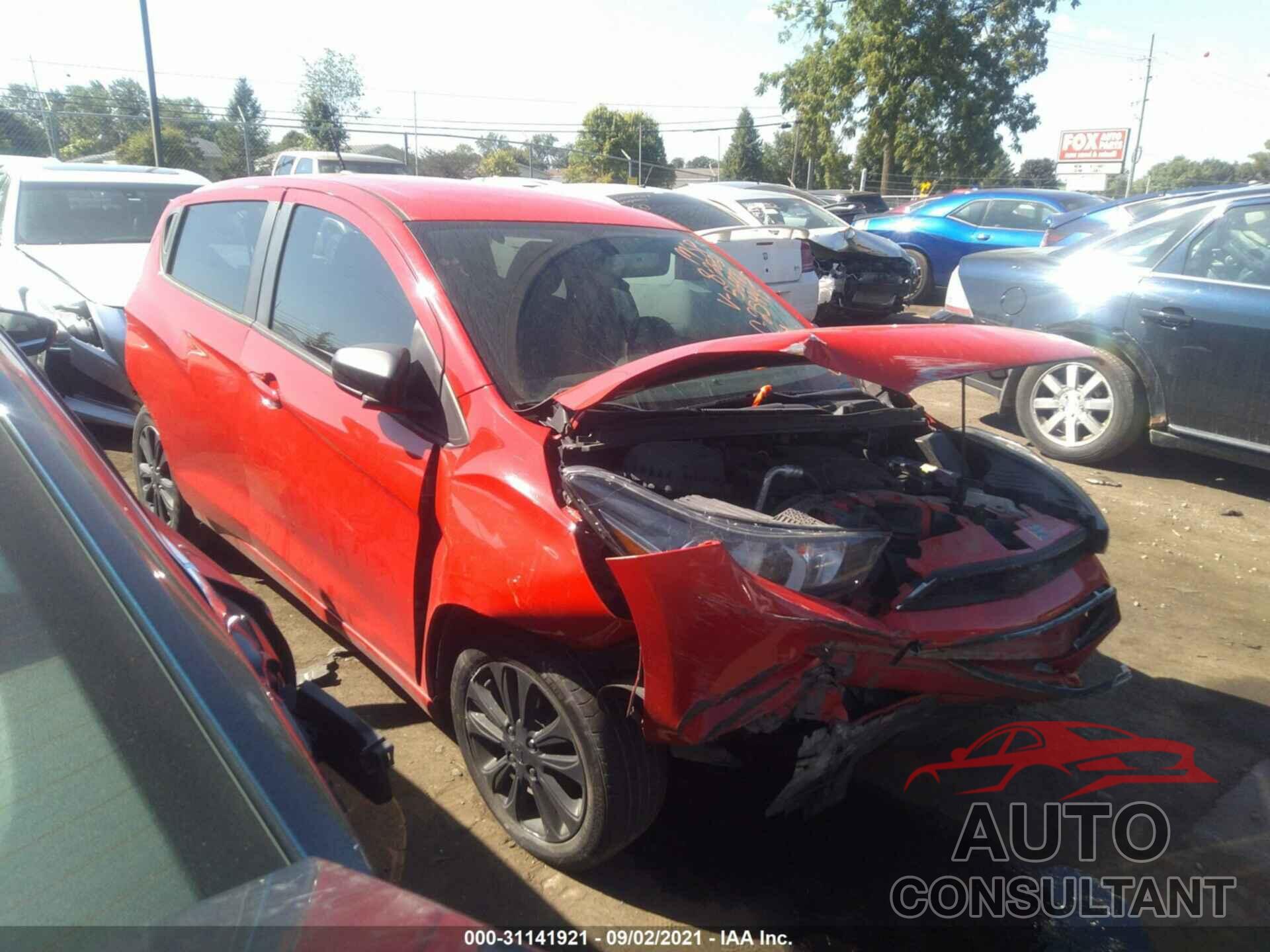 CHEVROLET SPARK 2017 - KL8CD6SA3HC756922