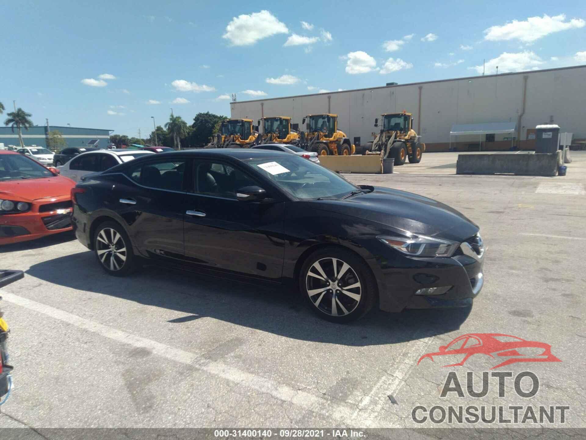 NISSAN MAXIMA 2018 - 1N4AA6AP8JC361871