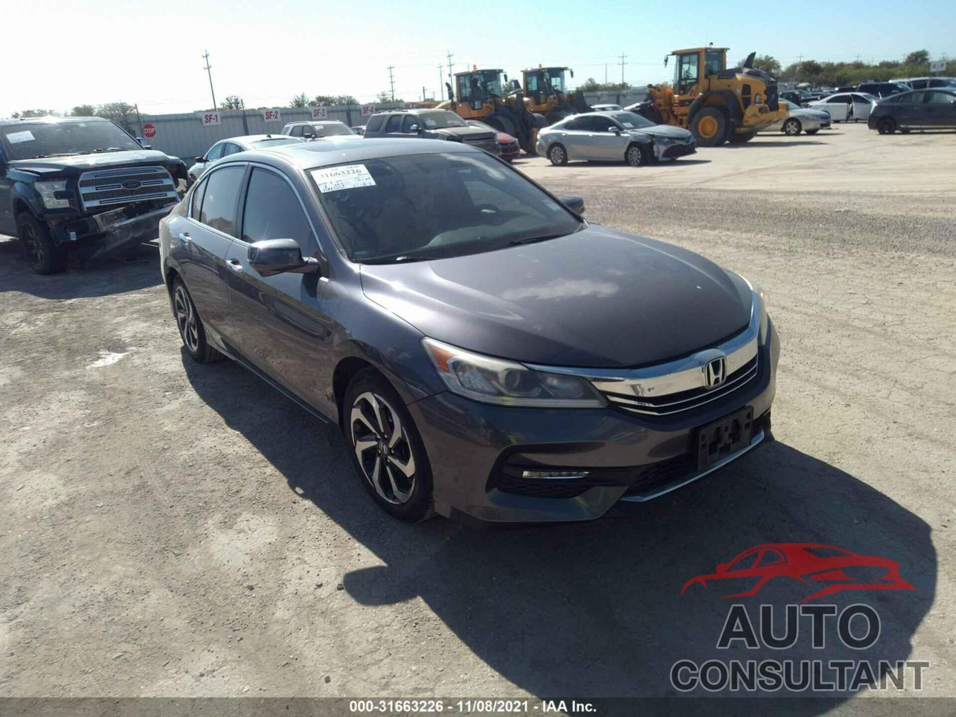 HONDA ACCORD SEDAN 2016 - 1HGCR2F84GA042446