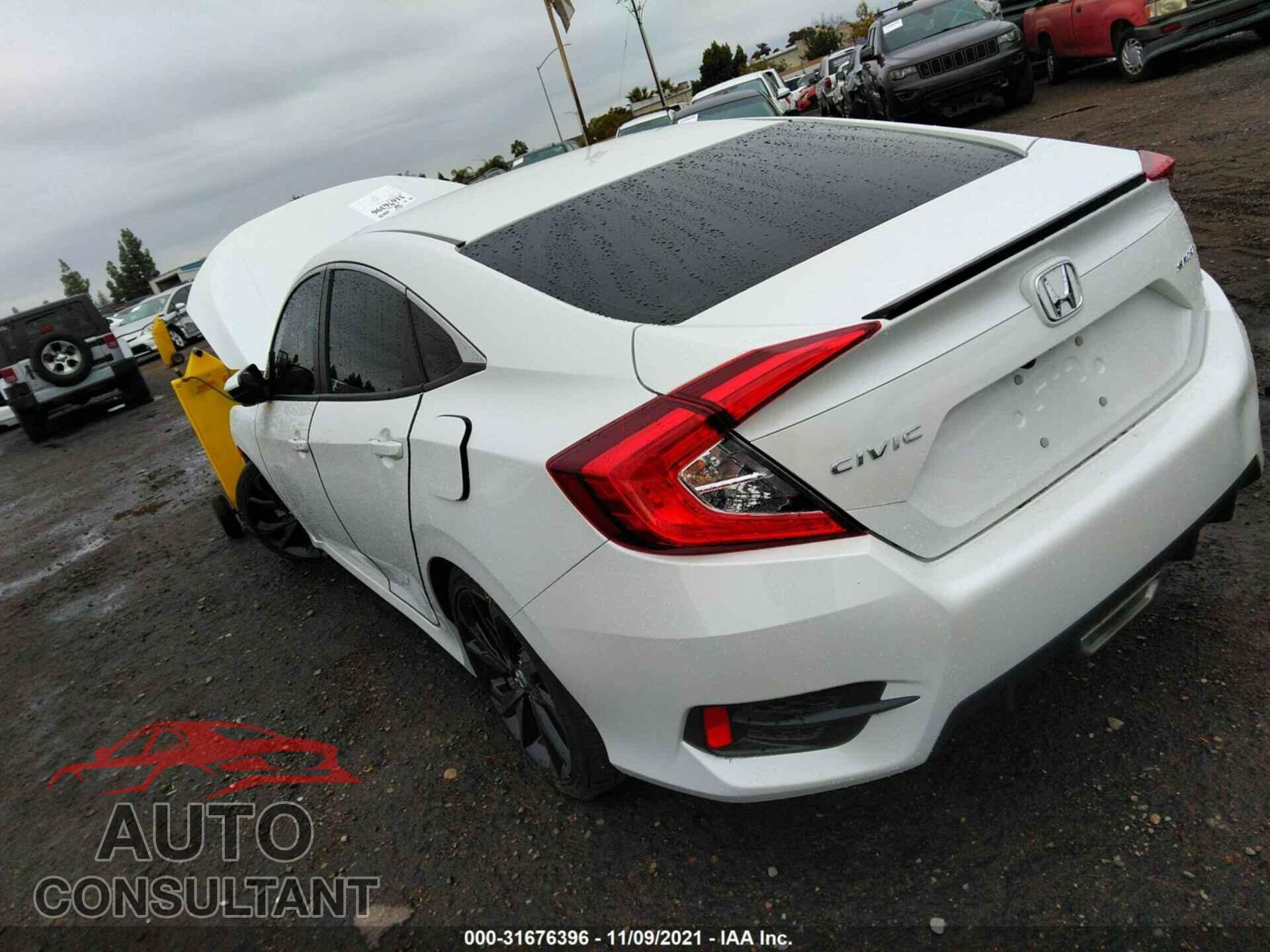 HONDA CIVIC SEDAN 2020 - 19XFC2F83LE201848
