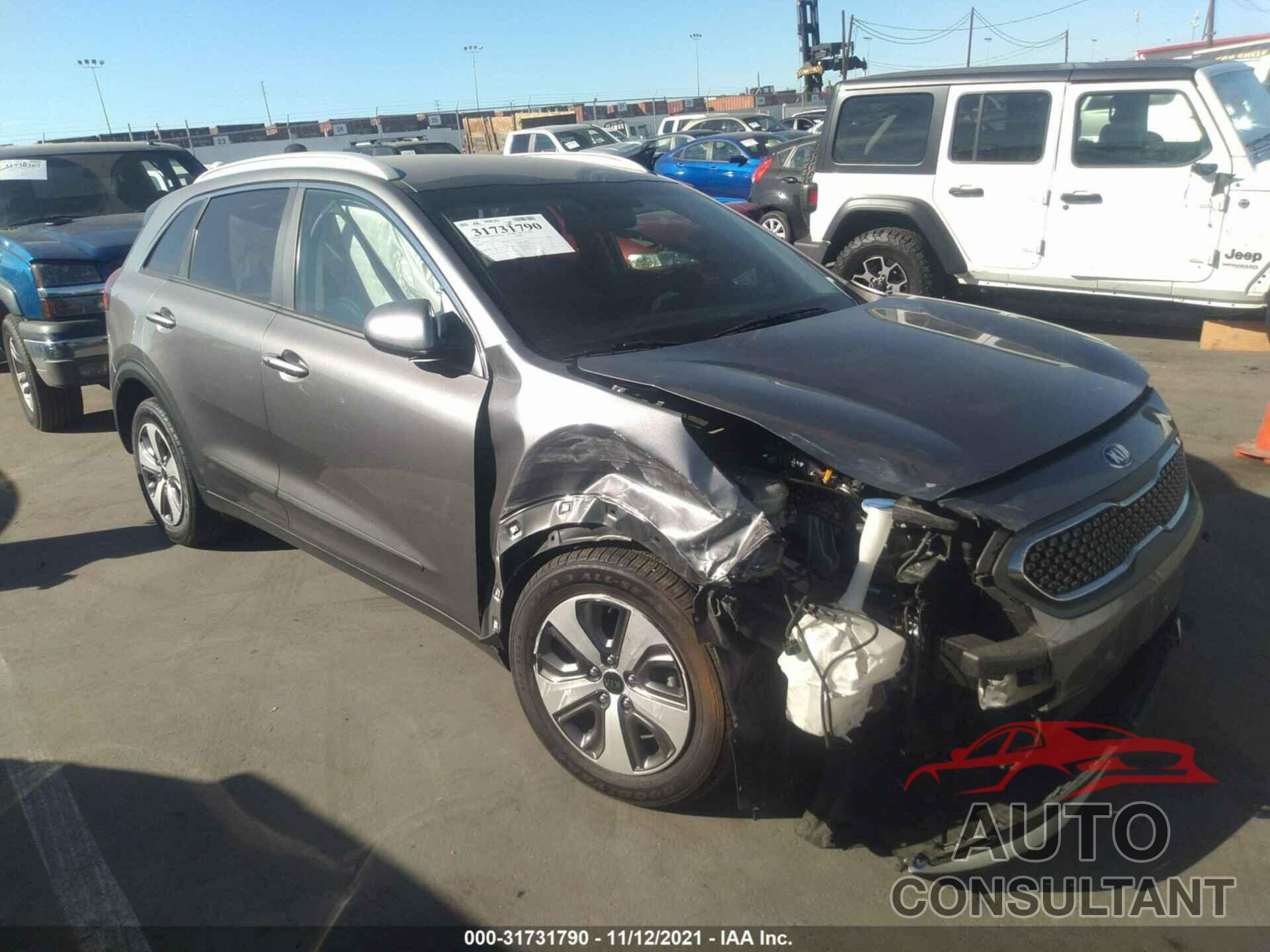 KIA NIRO 2018 - KNDCB3LC2J5157533