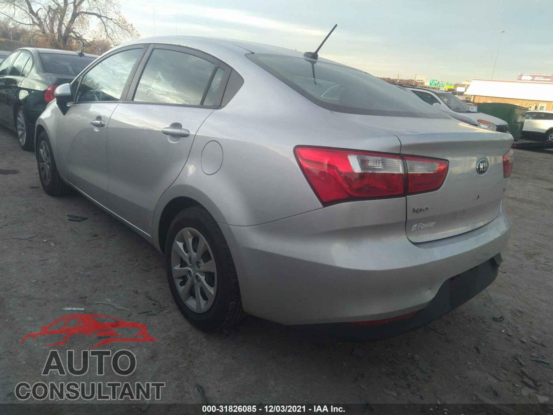 KIA RIO 2017 - KNADM4A32H6049552