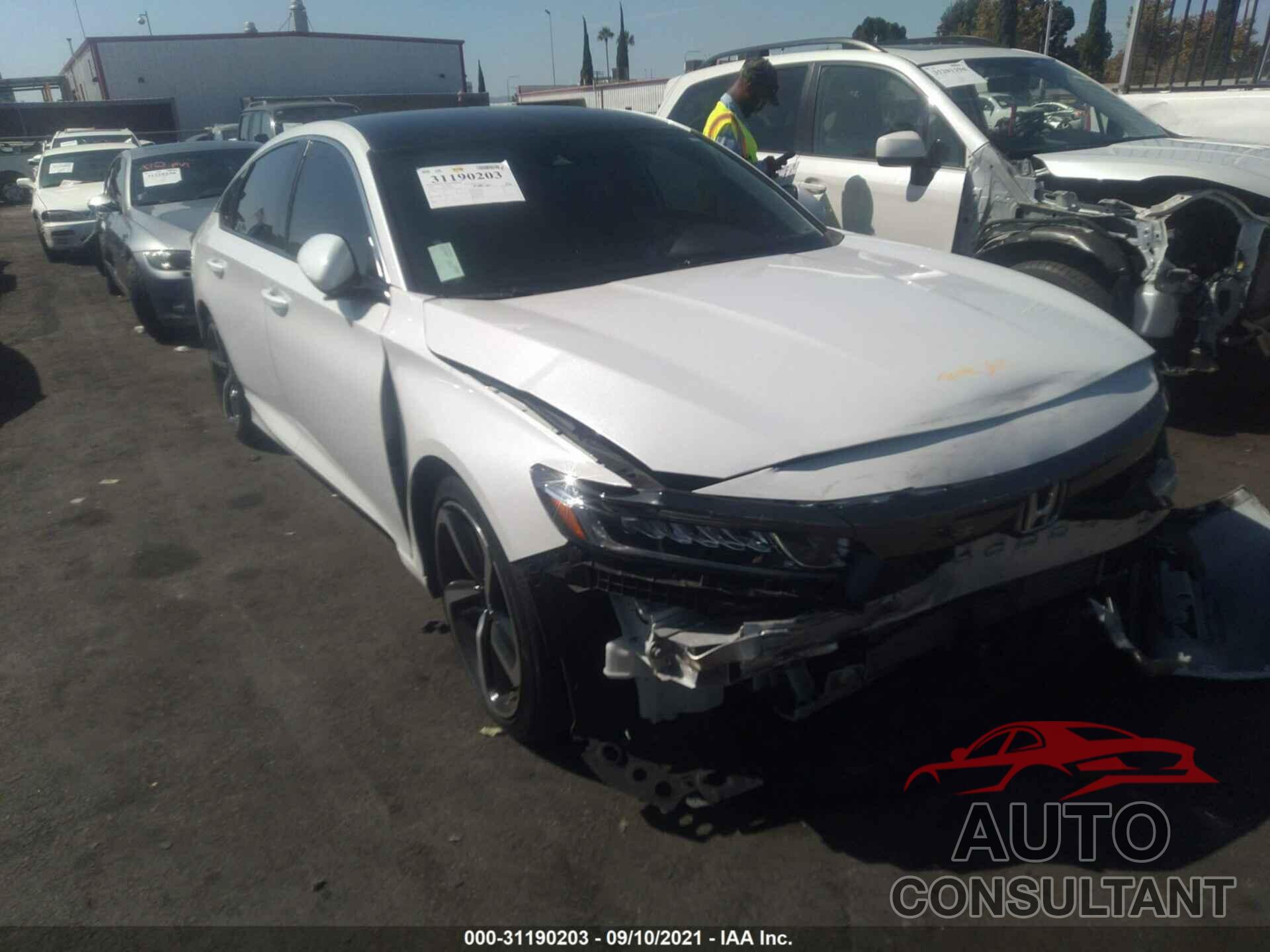 HONDA ACCORD SEDAN 2020 - 1HGCV1F34LA044041