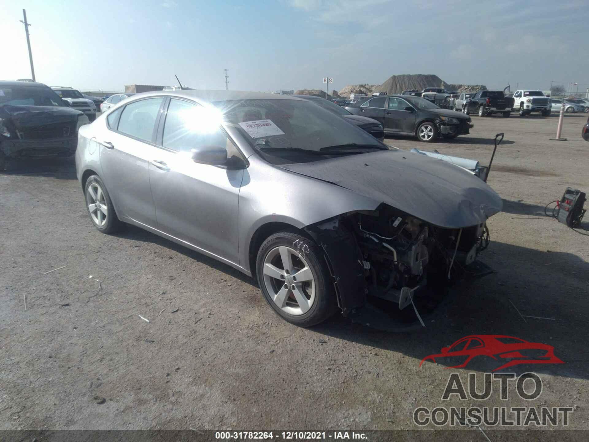 DODGE DART 2016 - 1C3CDFBB9GD727793