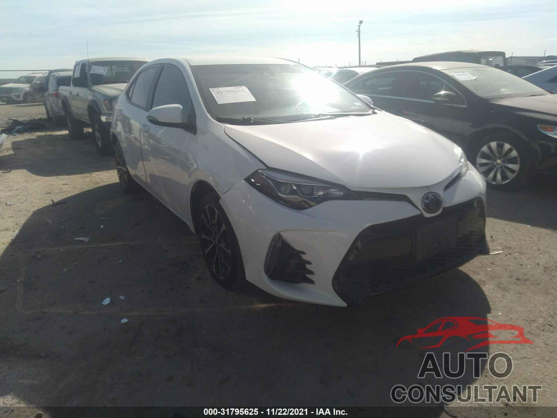 TOYOTA COROLLA 2017 - 5YFBURHE8HP725736