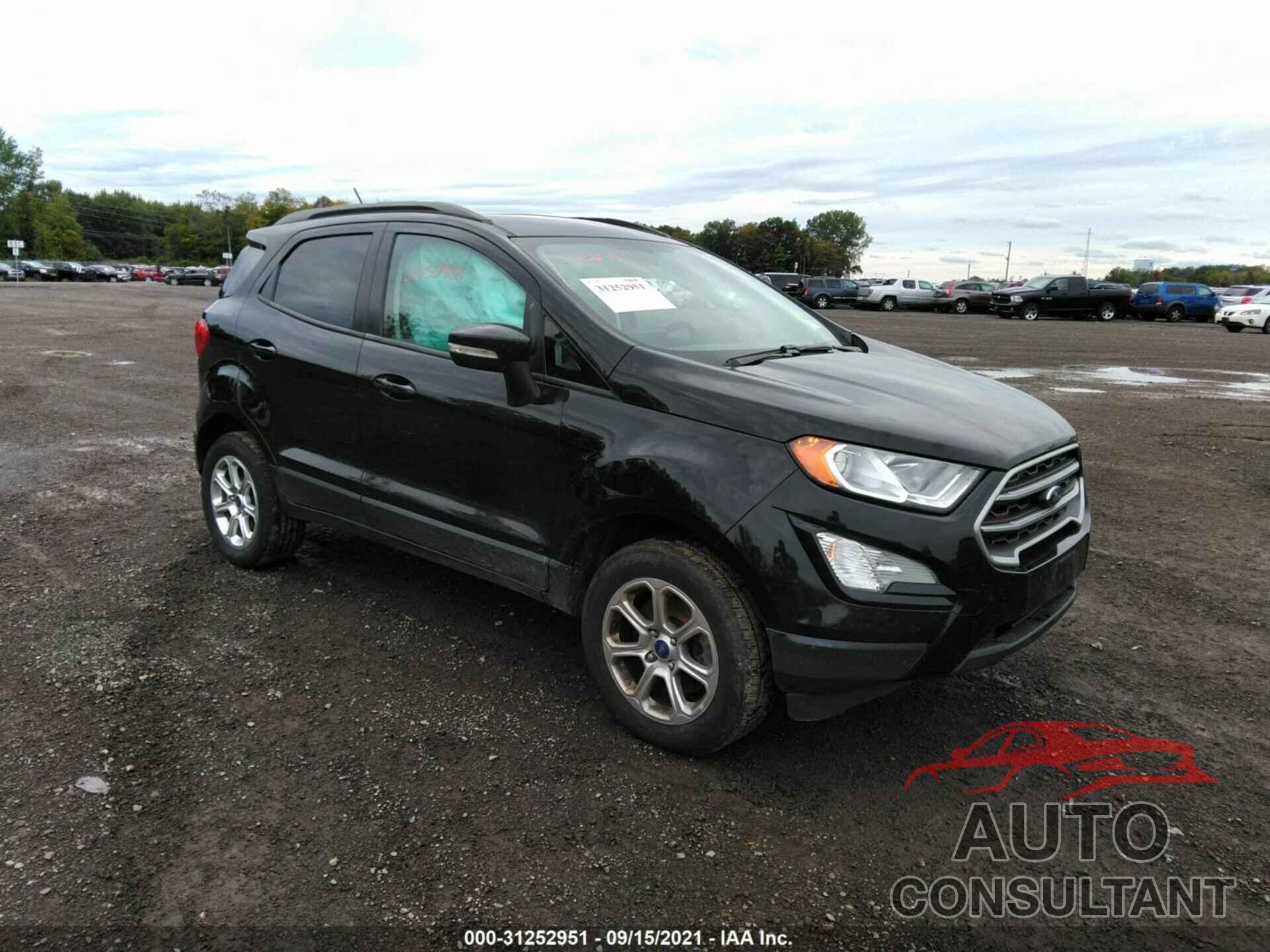 FORD ECOSPORT 2019 - MAJ6S3GL2KC251115